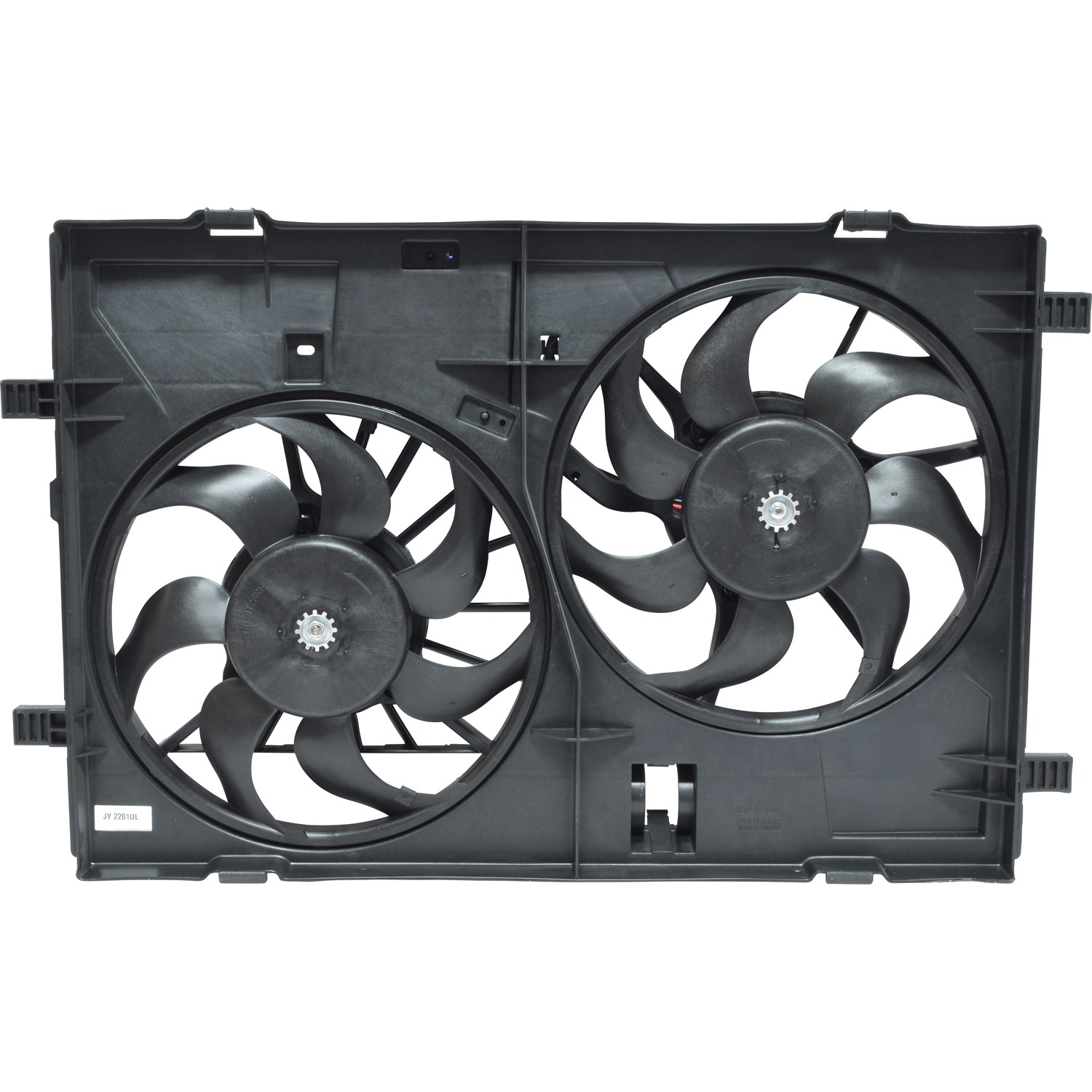 Dual Radiator and Condenser Fan Assembly