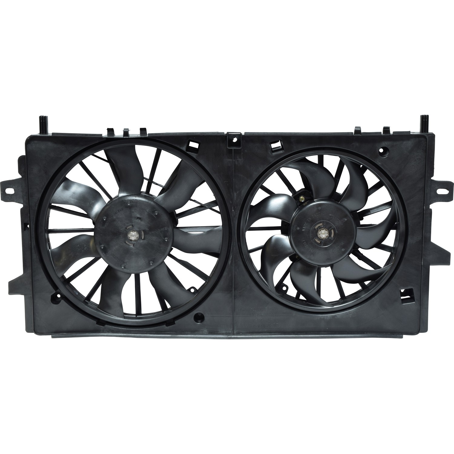 Dual Radiator and Condenser Fan Assembly