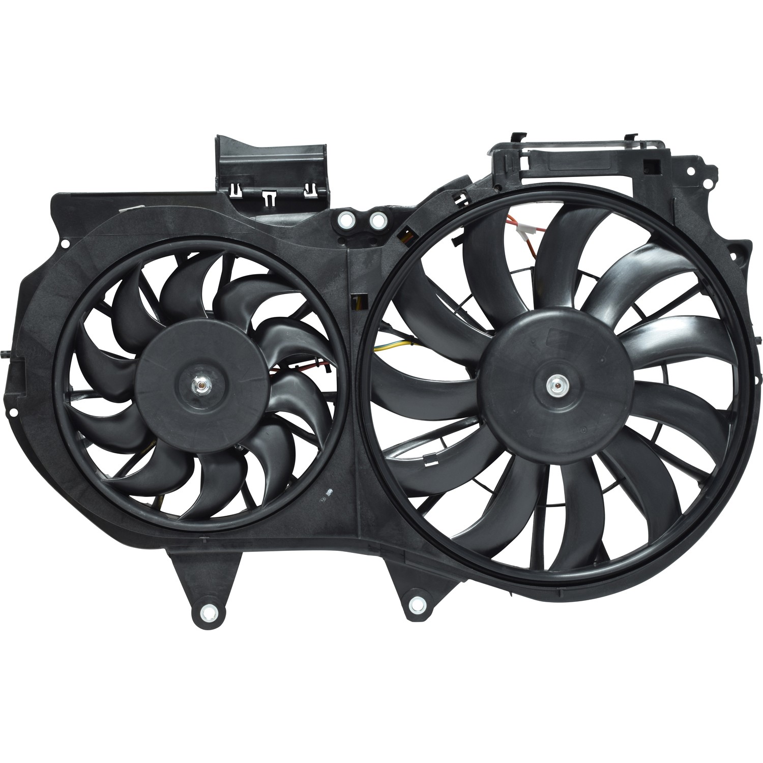 Dual Radiator and Condenser Fan Assembly