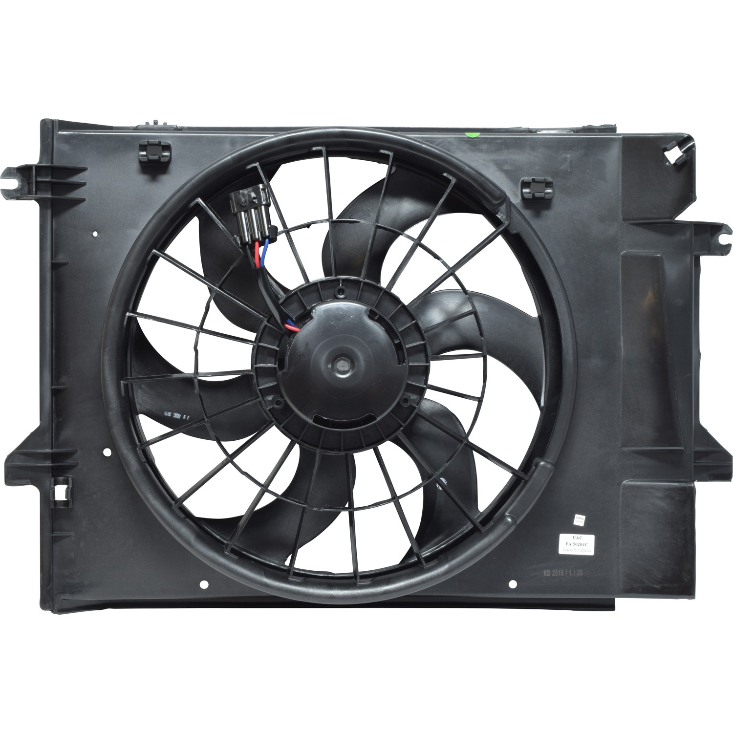 Dual Radiator and Condenser Fan Assembly