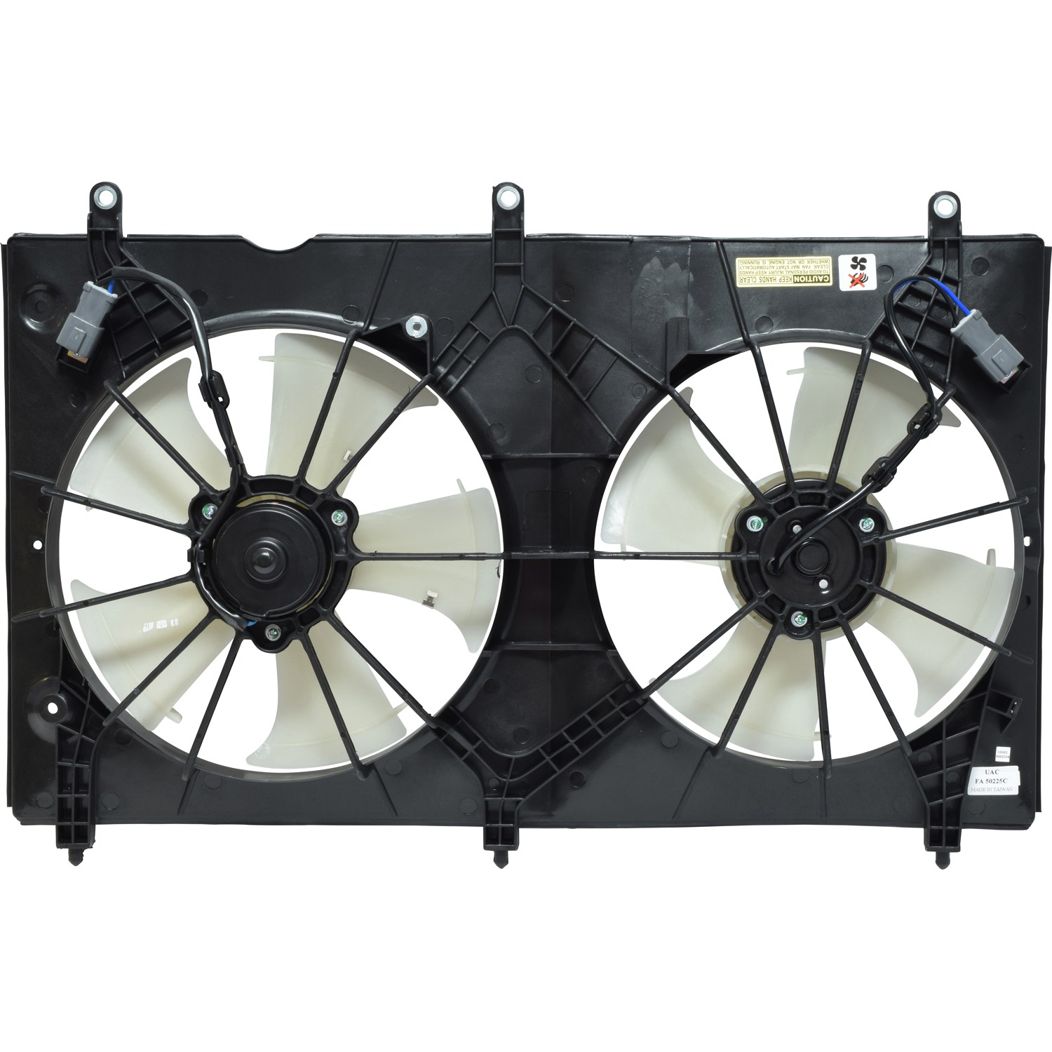 Dual Radiator and Condenser Fan Assembly