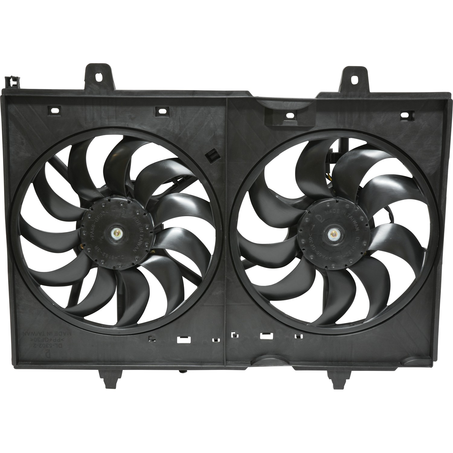 Dual Radiator and Condenser Fan Assembly