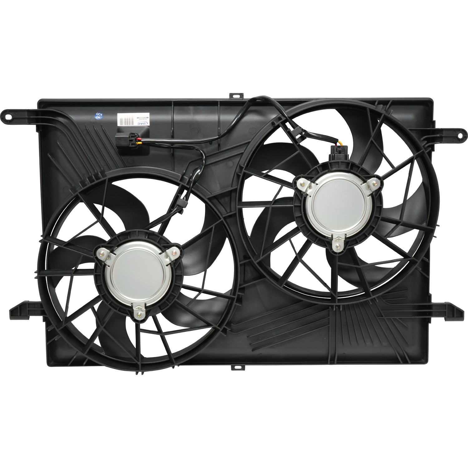 Dual Radiator and Condenser Fan Assembly