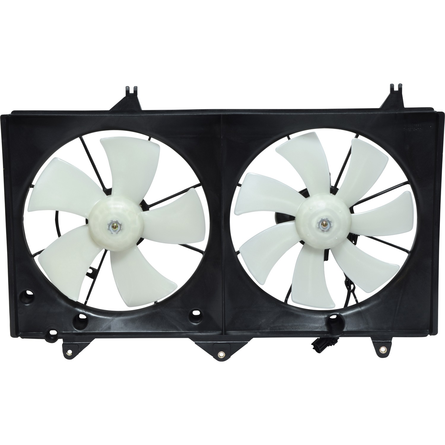 Dual Radiator and Condenser Fan Assembly