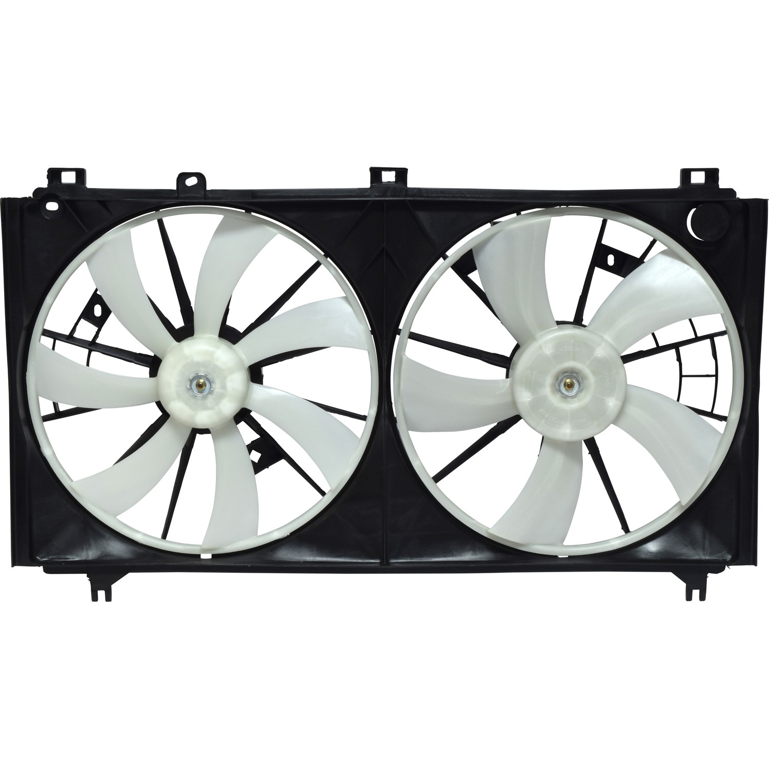 Dual Radiator and Condenser Fan Assembly