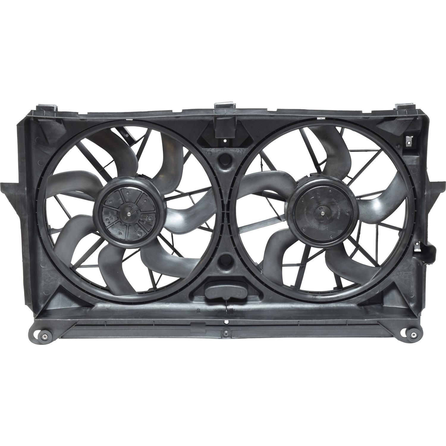 Dual Radiator and Condenser Fan Assembly
