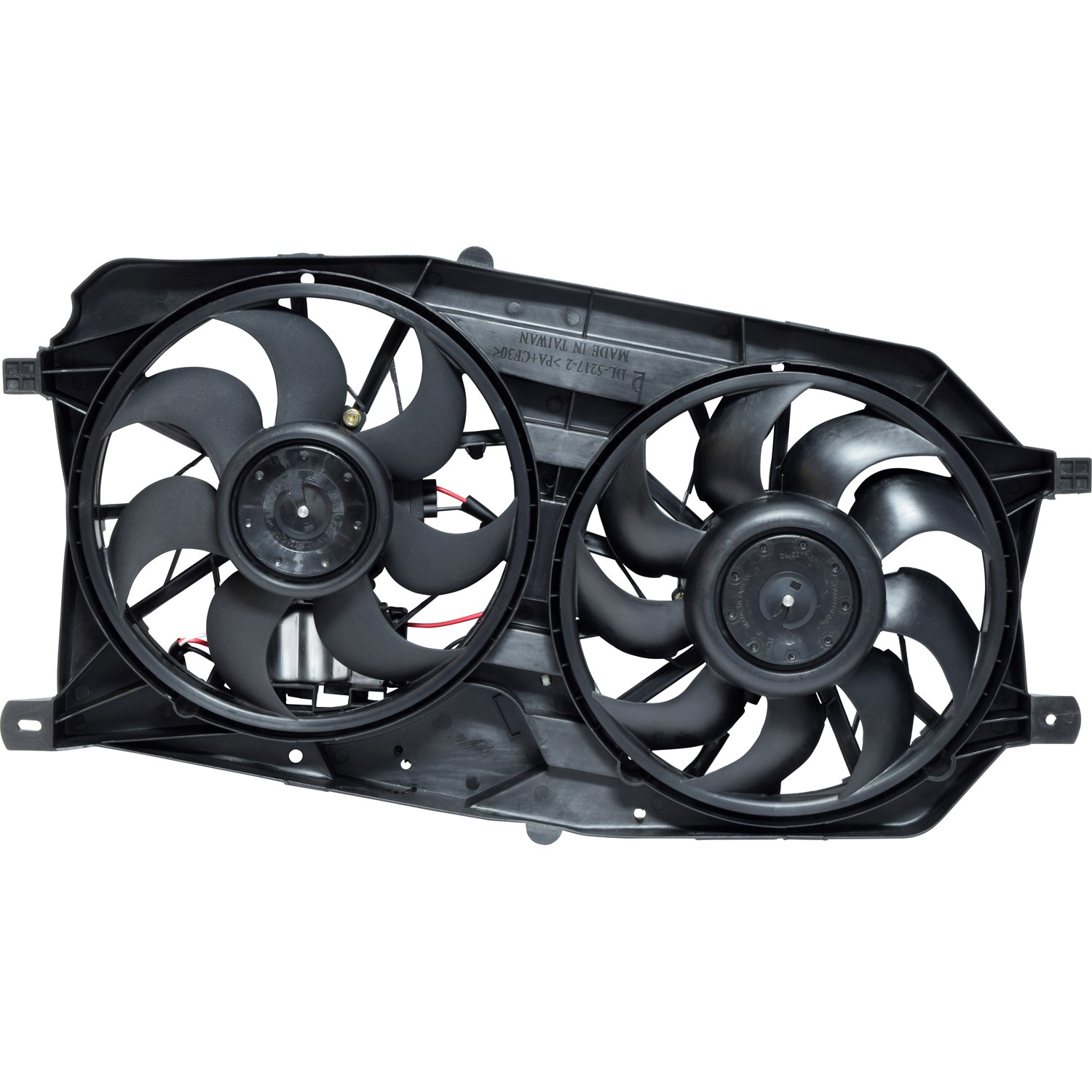 Dual Radiator and Condenser Fan Assembly