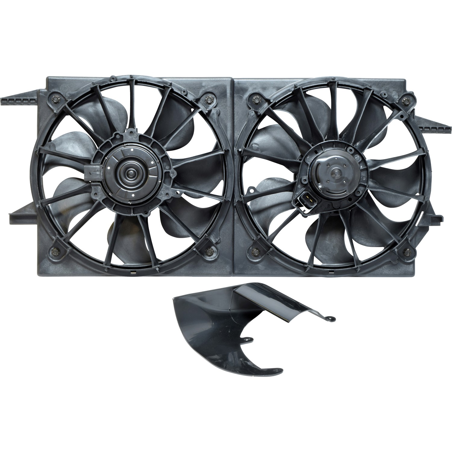 Dual Radiator and Condenser Fan Assembly