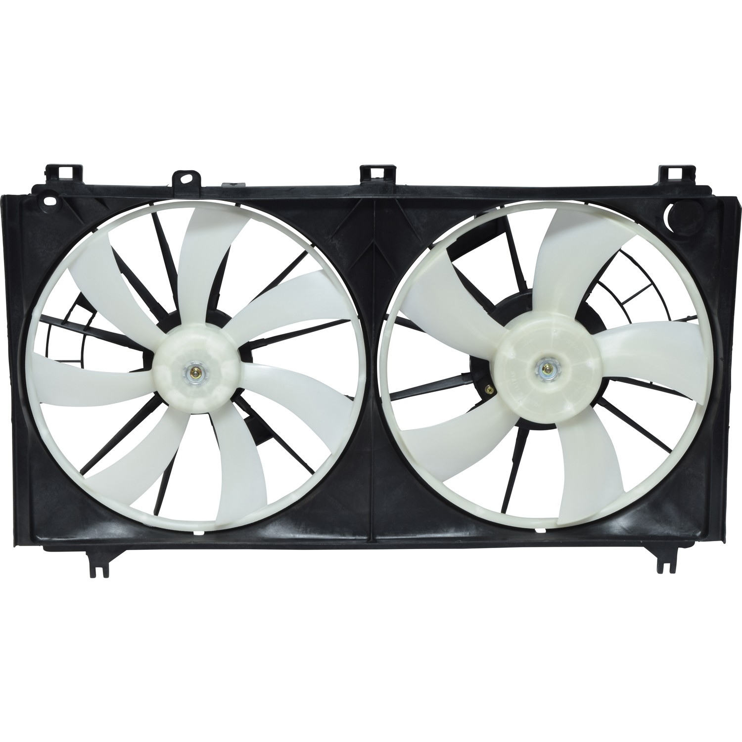 Dual Radiator and Condenser Fan Assembly