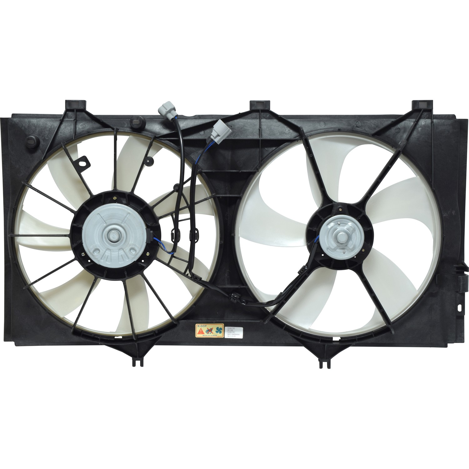 Dual Radiator and Condenser Fan Assembly
