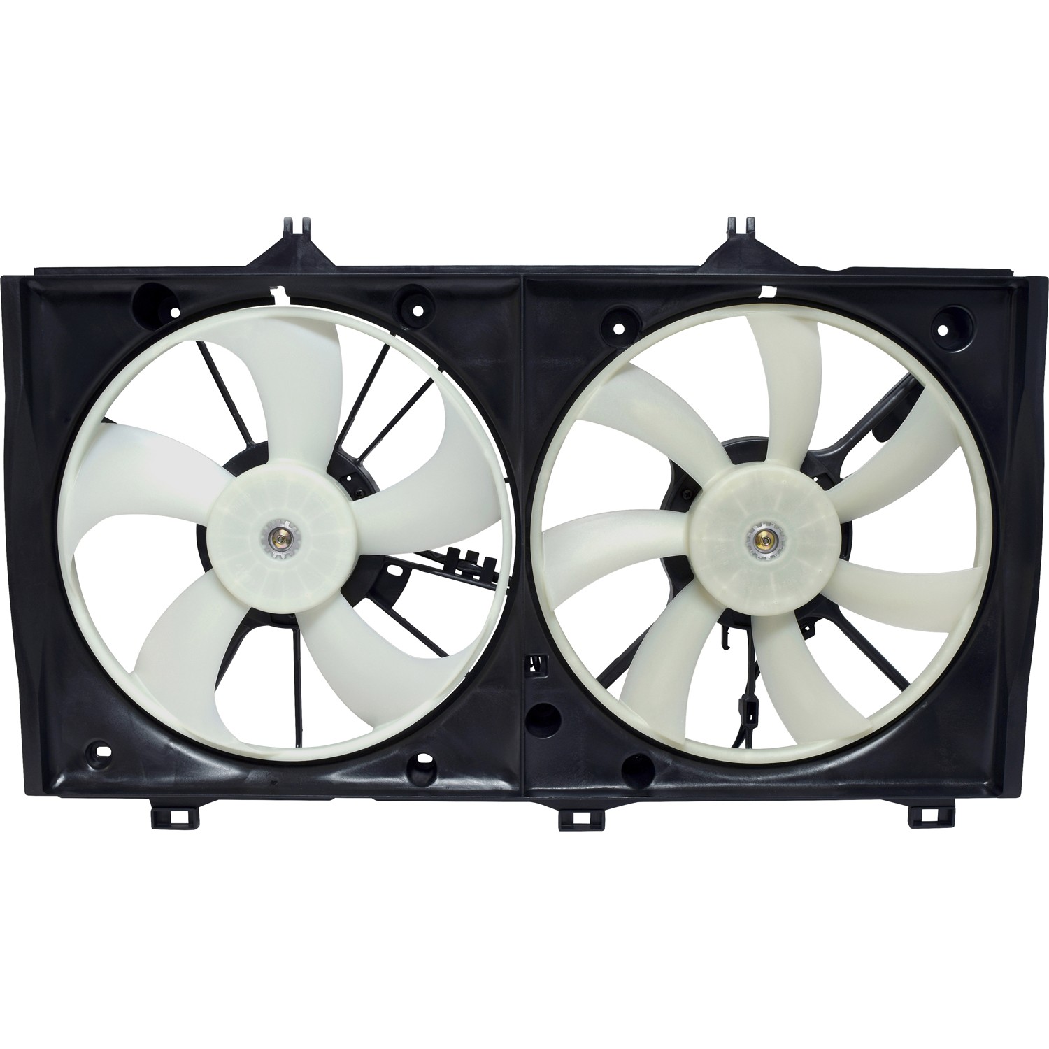 Dual Radiator and Condenser Fan Assembly