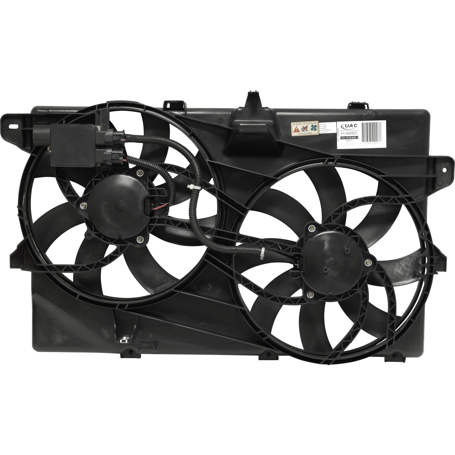 Dual Radiator and Condenser Fan Assembly
