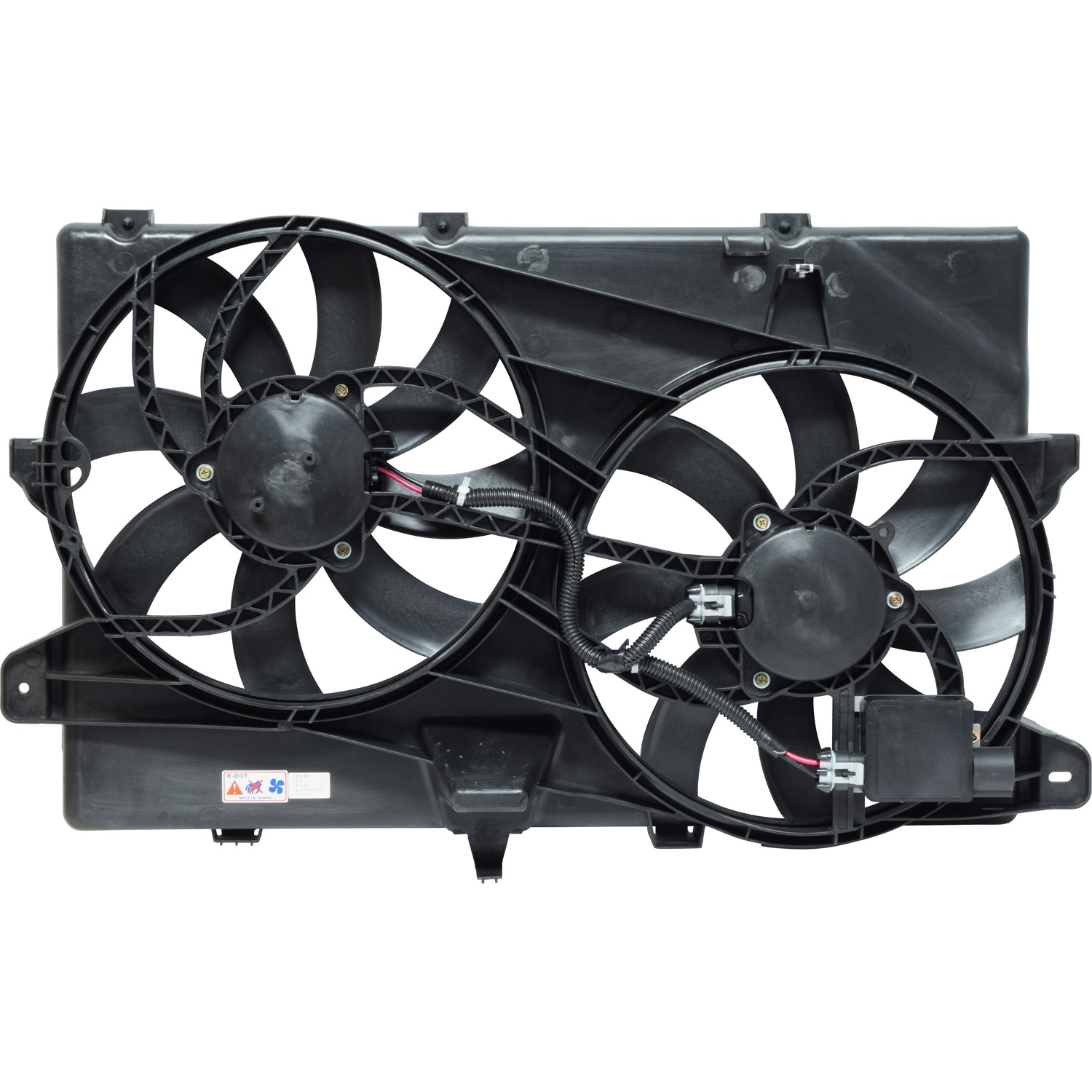 Dual Radiator and Condenser Fan Assembly