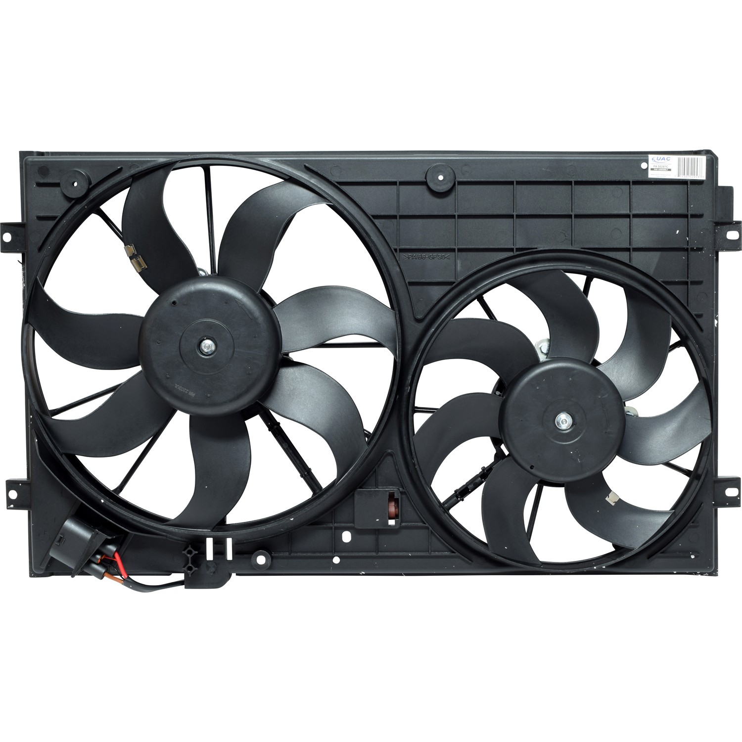 Dual Radiator and Condenser Fan Assembly