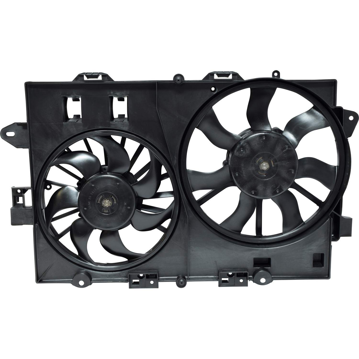 Dual Radiator and Condenser Fan Assembly