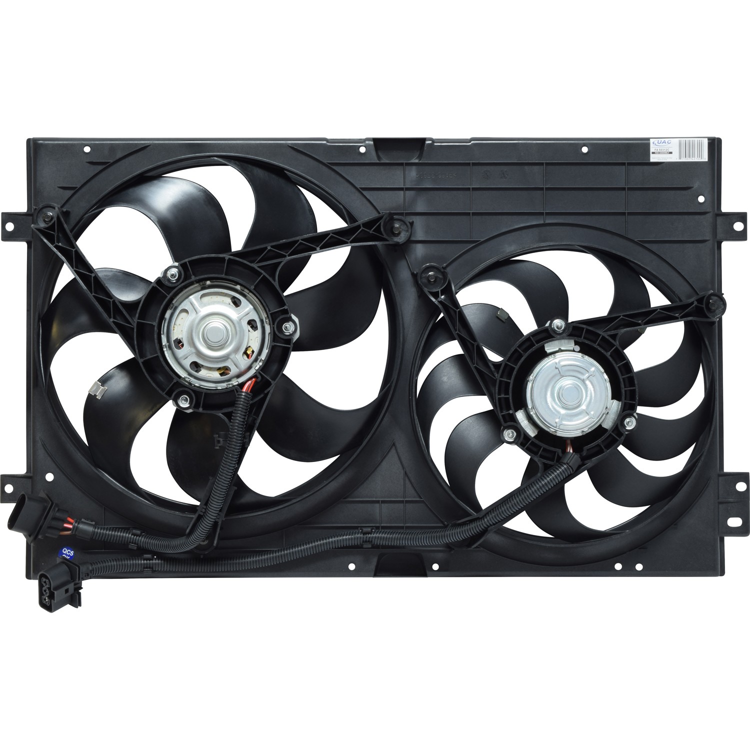Dual Radiator and Condenser Fan Assembly