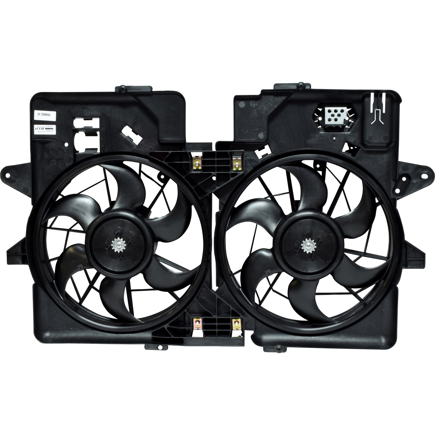Dual Radiator and Condenser Fan Assembly