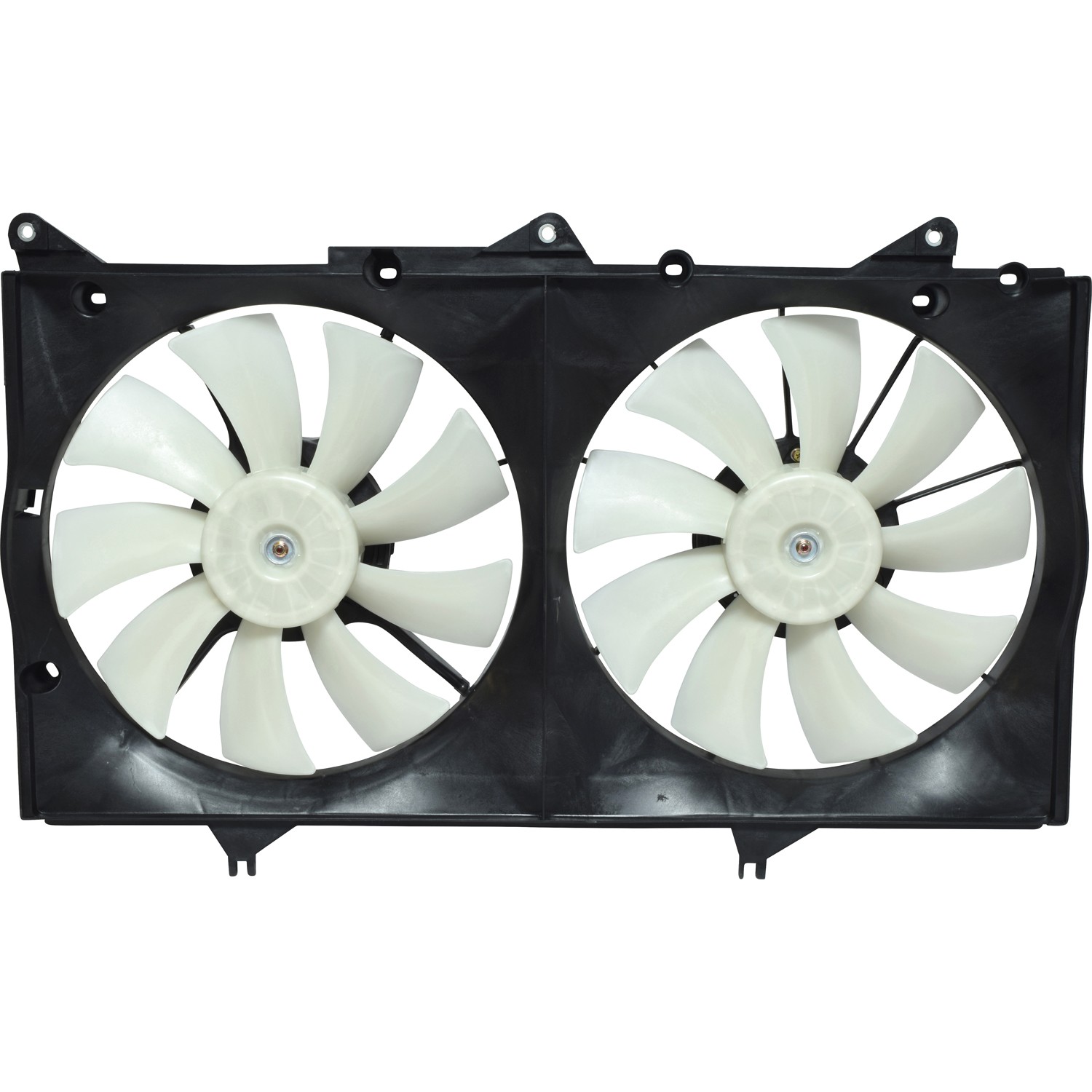 Dual Radiator and Condenser Fan Assembly