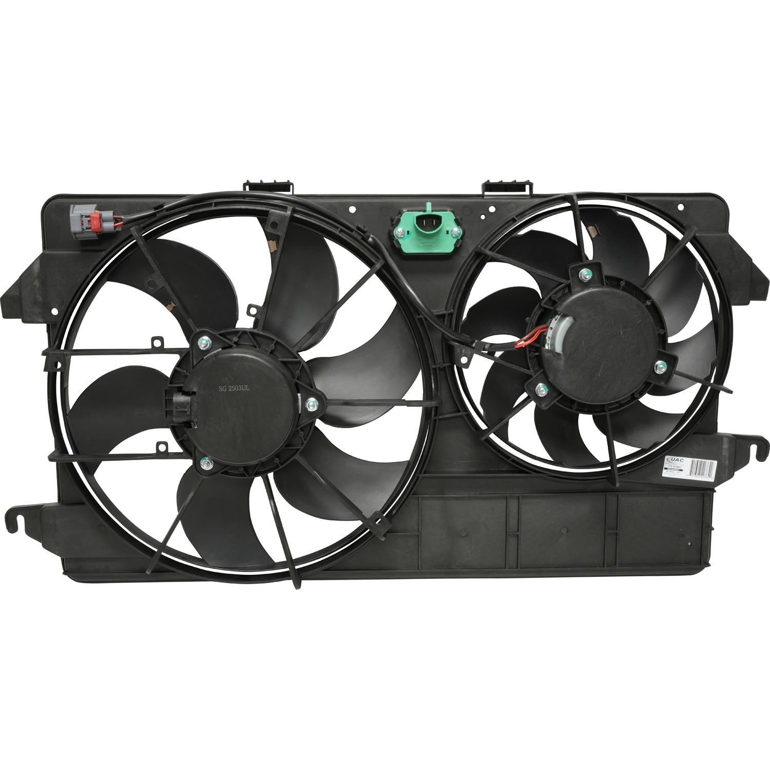 Dual Radiator and Condenser Fan Assembly