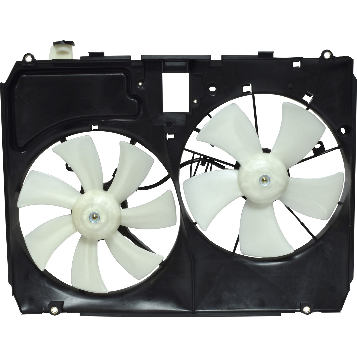 Dual Radiator and Condenser Fan Assembly