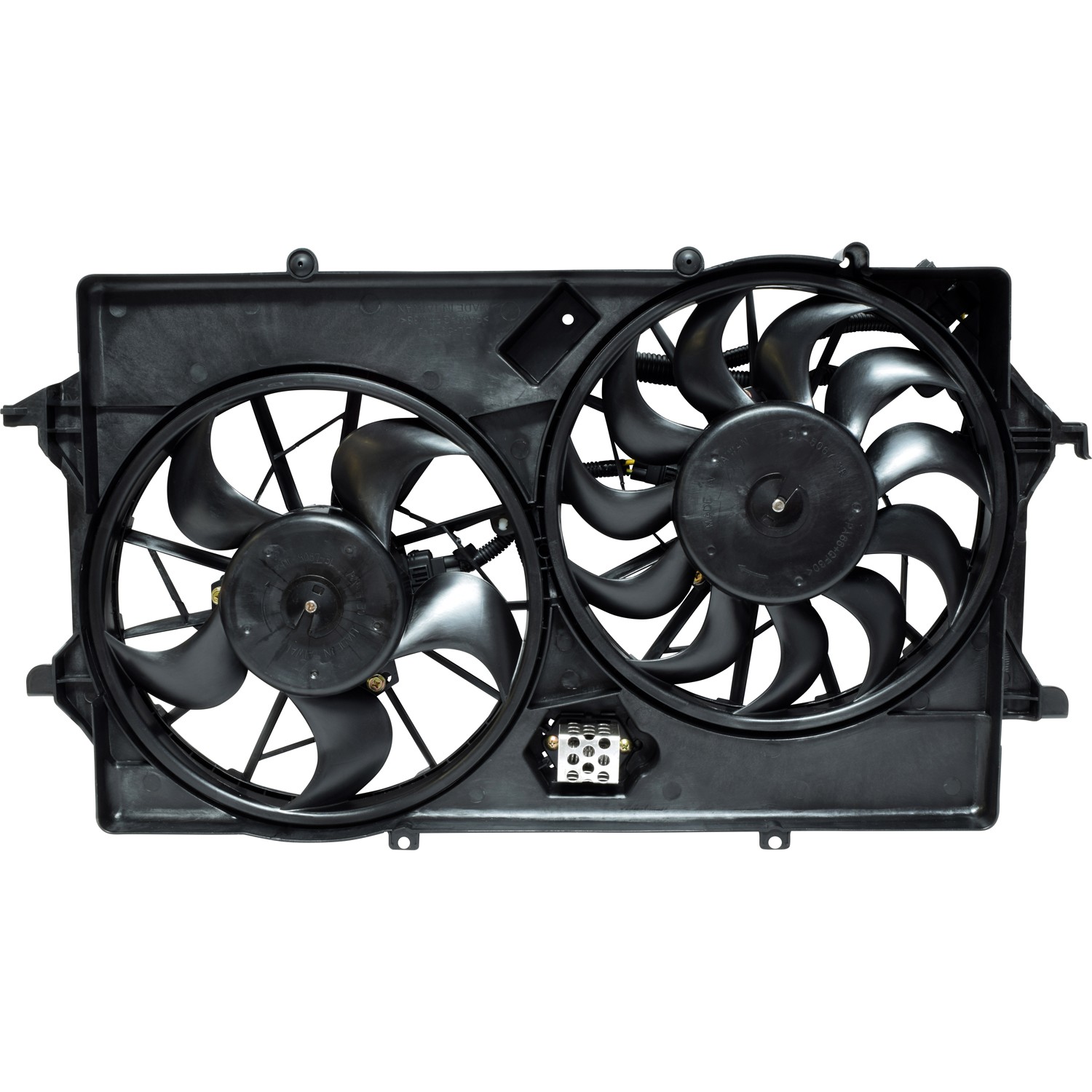 Dual Radiator and Condenser Fan Assembly