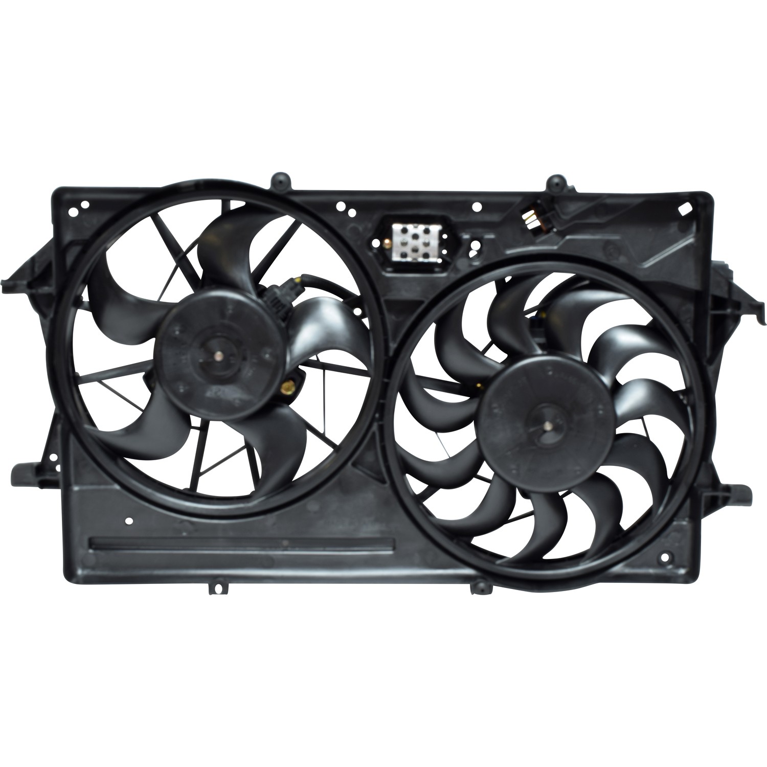 Dual Radiator and Condenser Fan Assembly