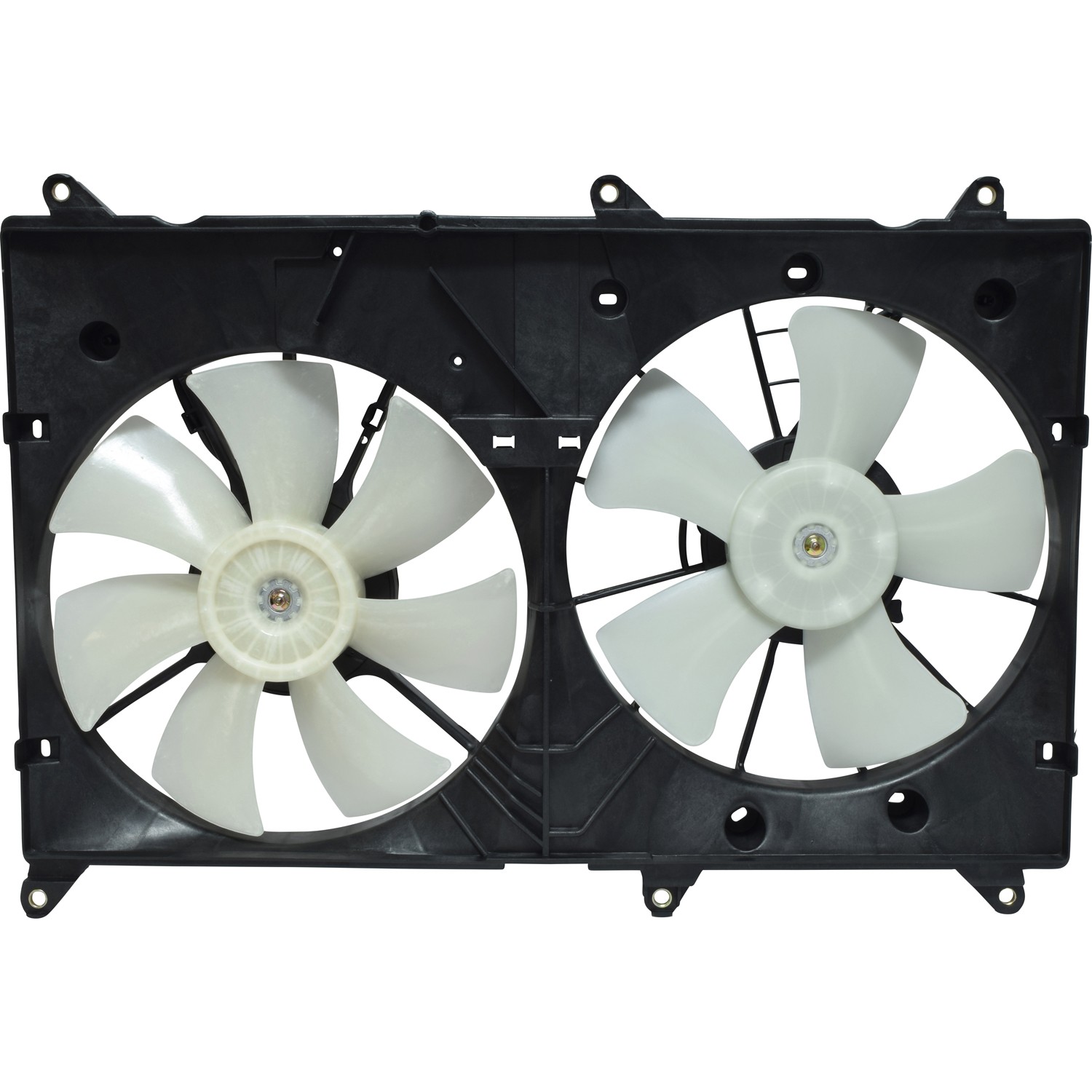 Dual Radiator and Condenser Fan Assembly