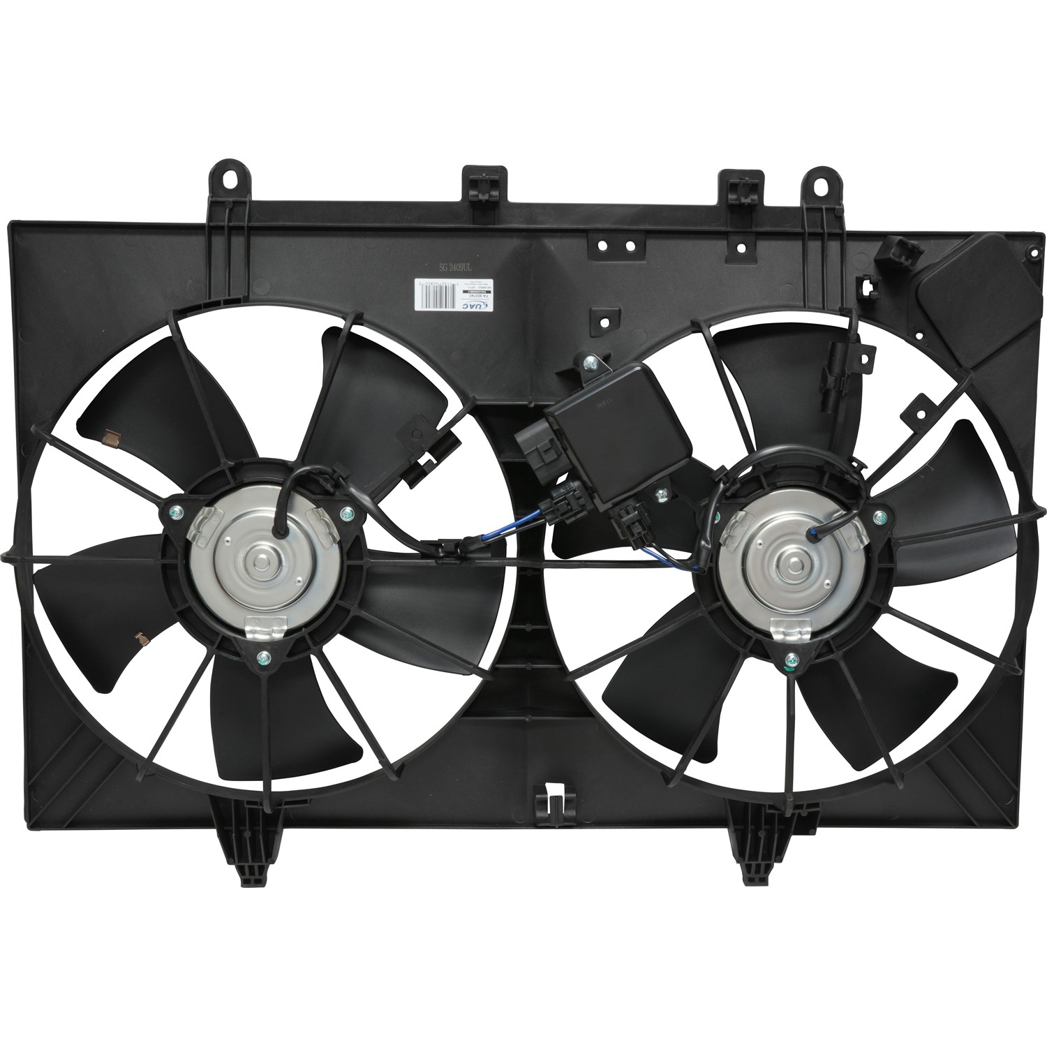 Dual Radiator and Condenser Fan Assembly