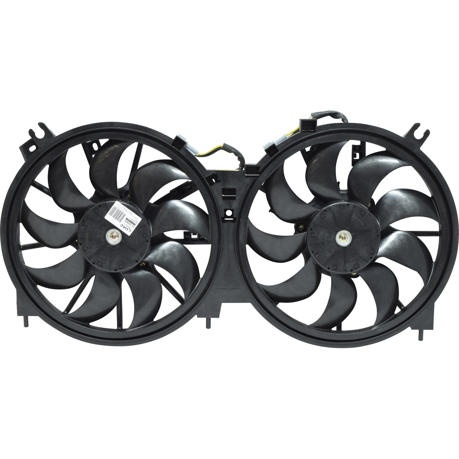 Dual Radiator and Condenser Fan Assembly
