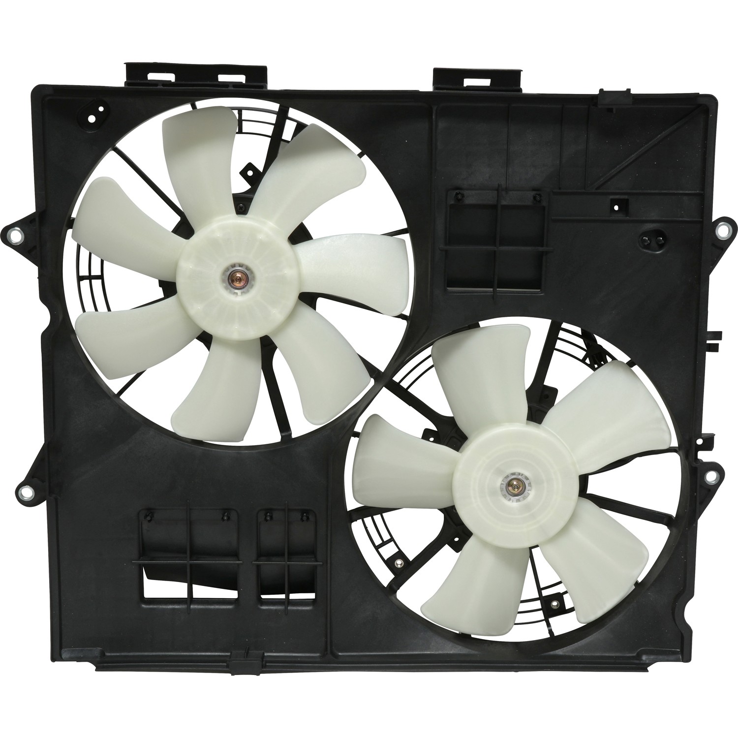 Dual Radiator and Condenser Fan Assembly