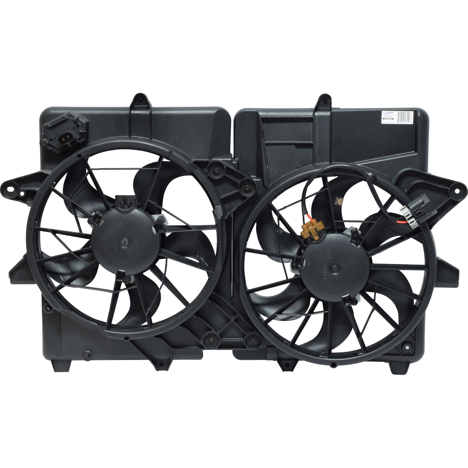 Dual Radiator and Condenser Fan Assembly