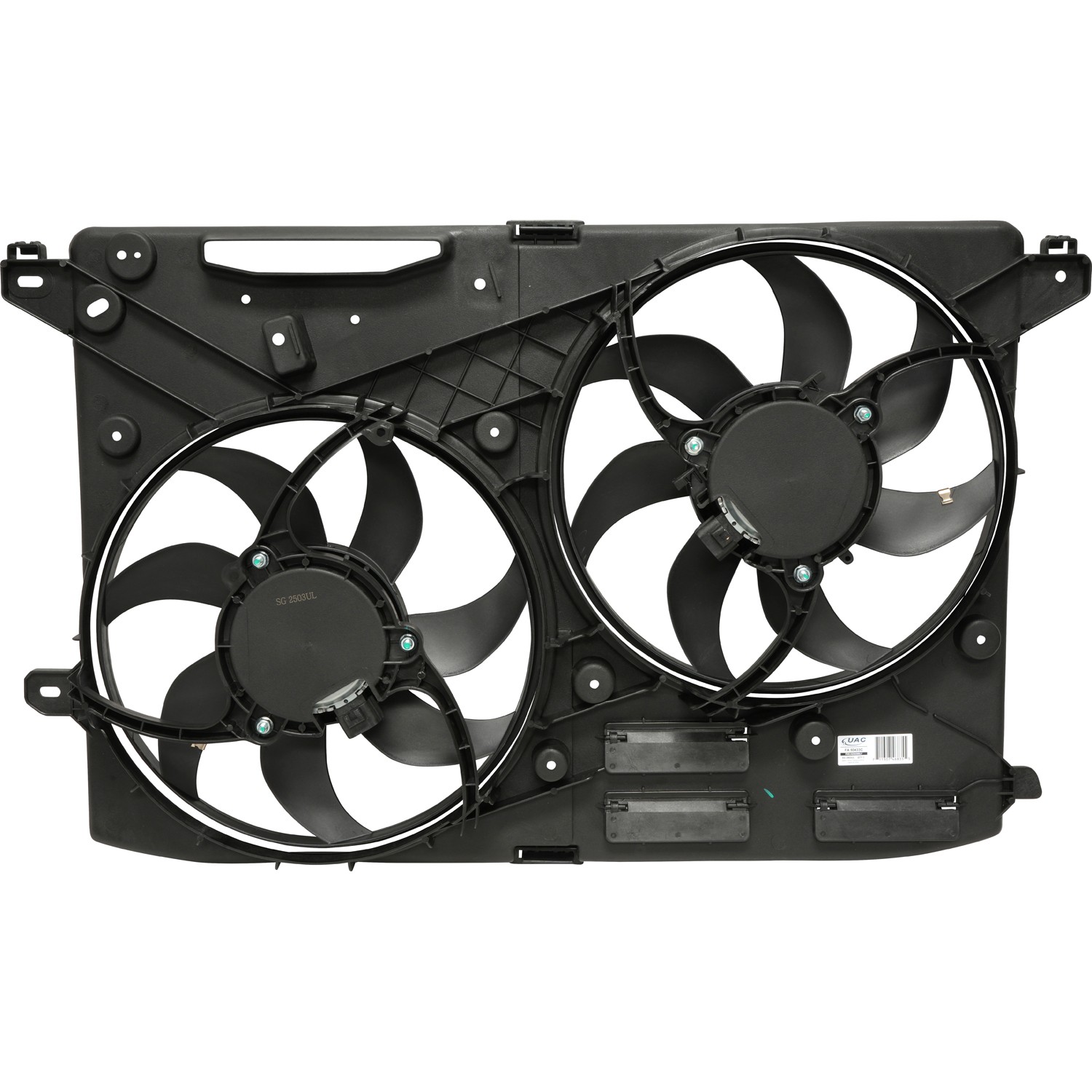 Dual Radiator and Condenser Fan Assembly