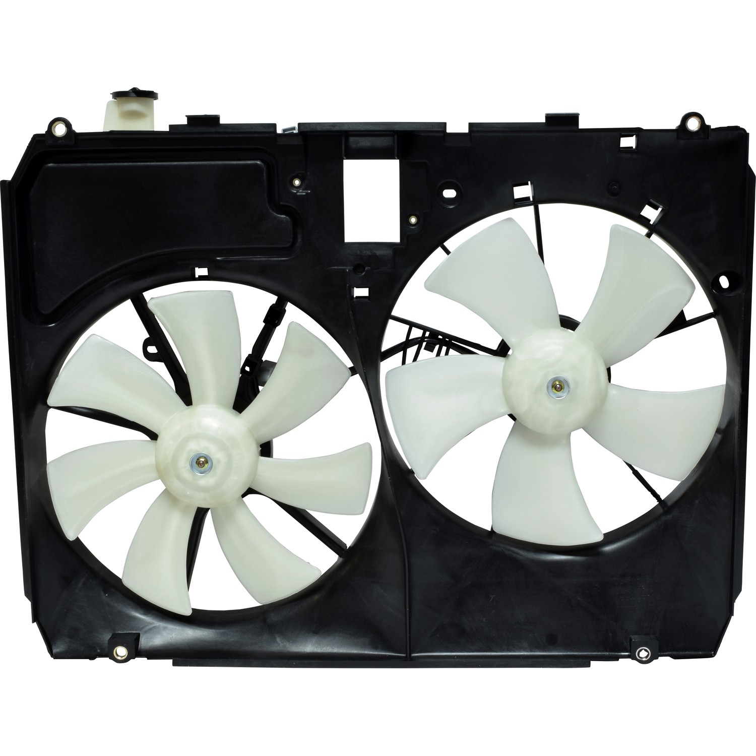 Dual Radiator and Condenser Fan Assembly