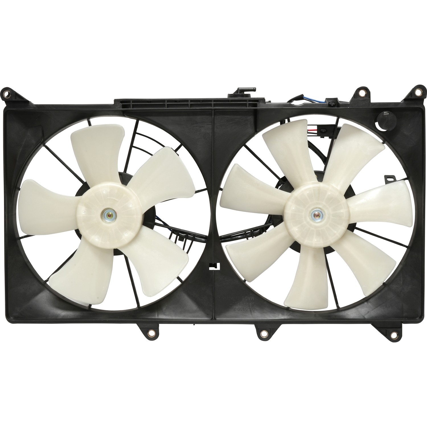 Dual Radiator and Condenser Fan Assembly