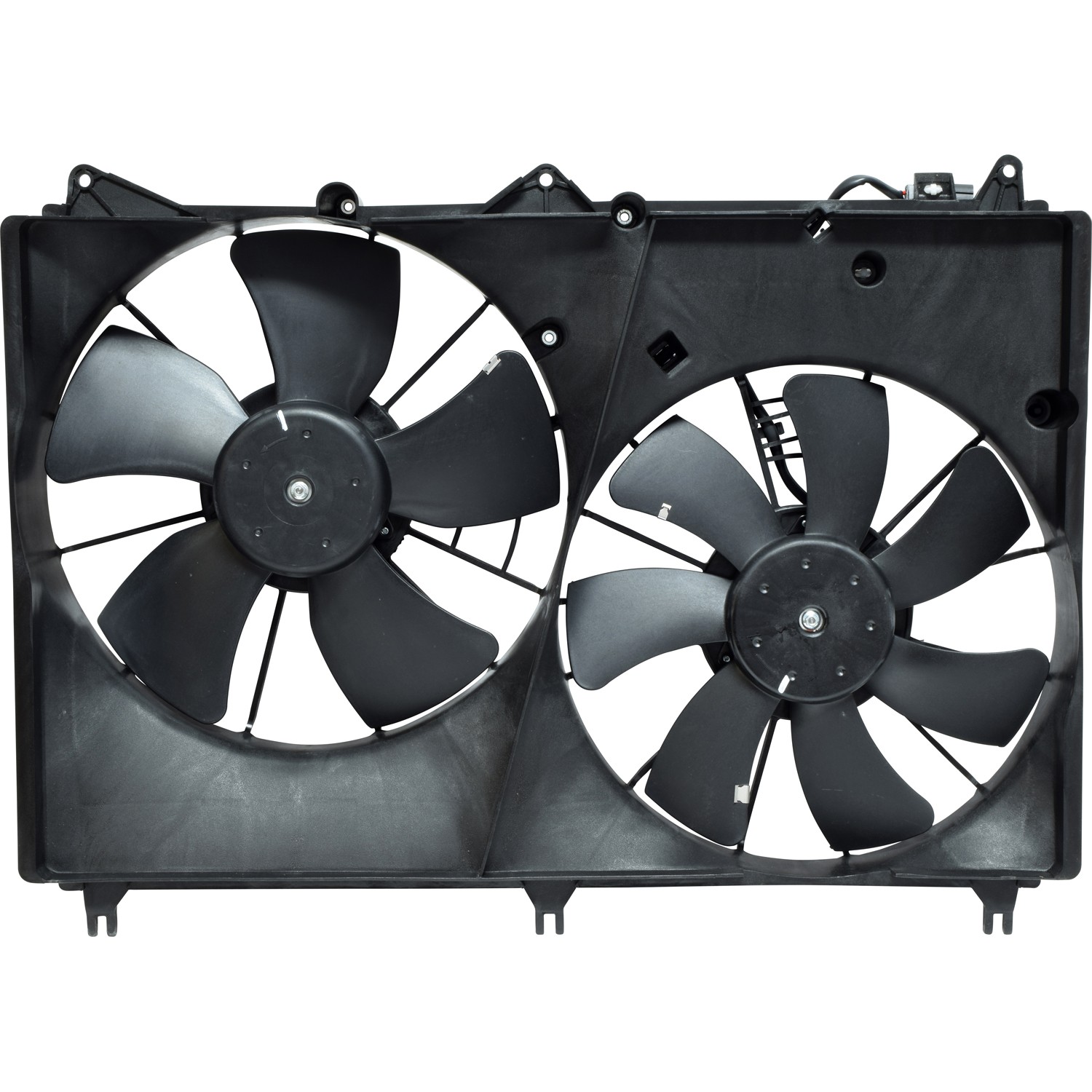Dual Radiator and Condenser Fan Assembly