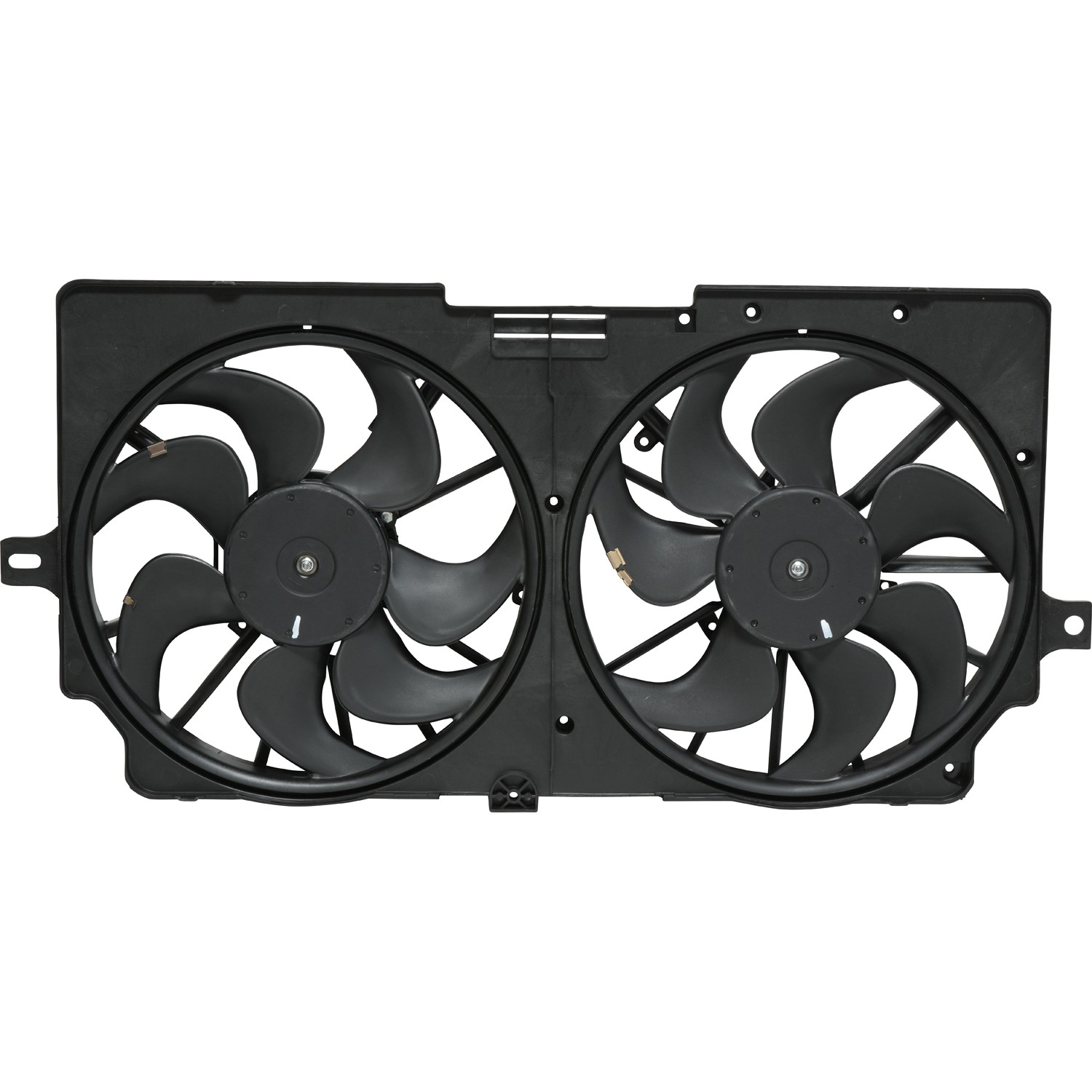 Dual Radiator and Condenser Fan Assembly