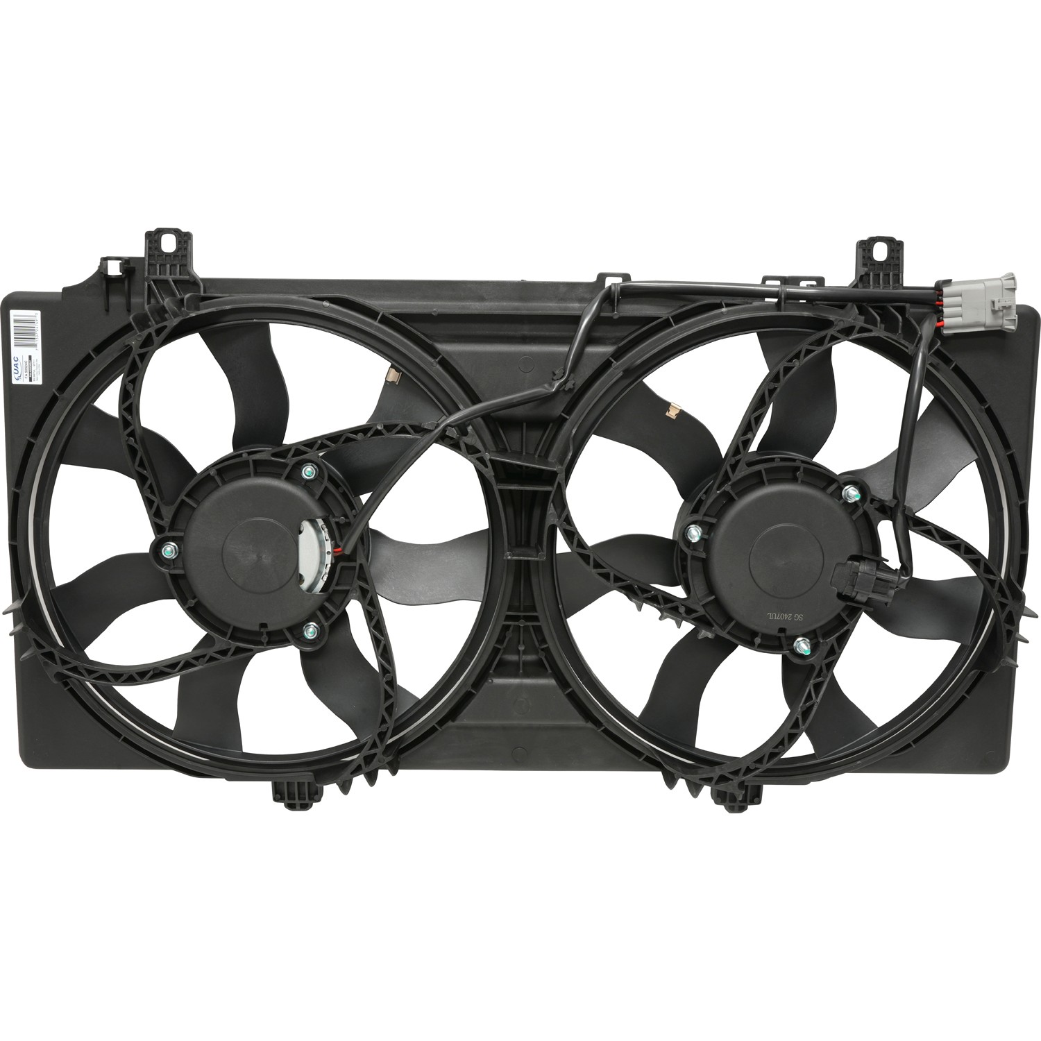 Dual Radiator and Condenser Fan Assembly