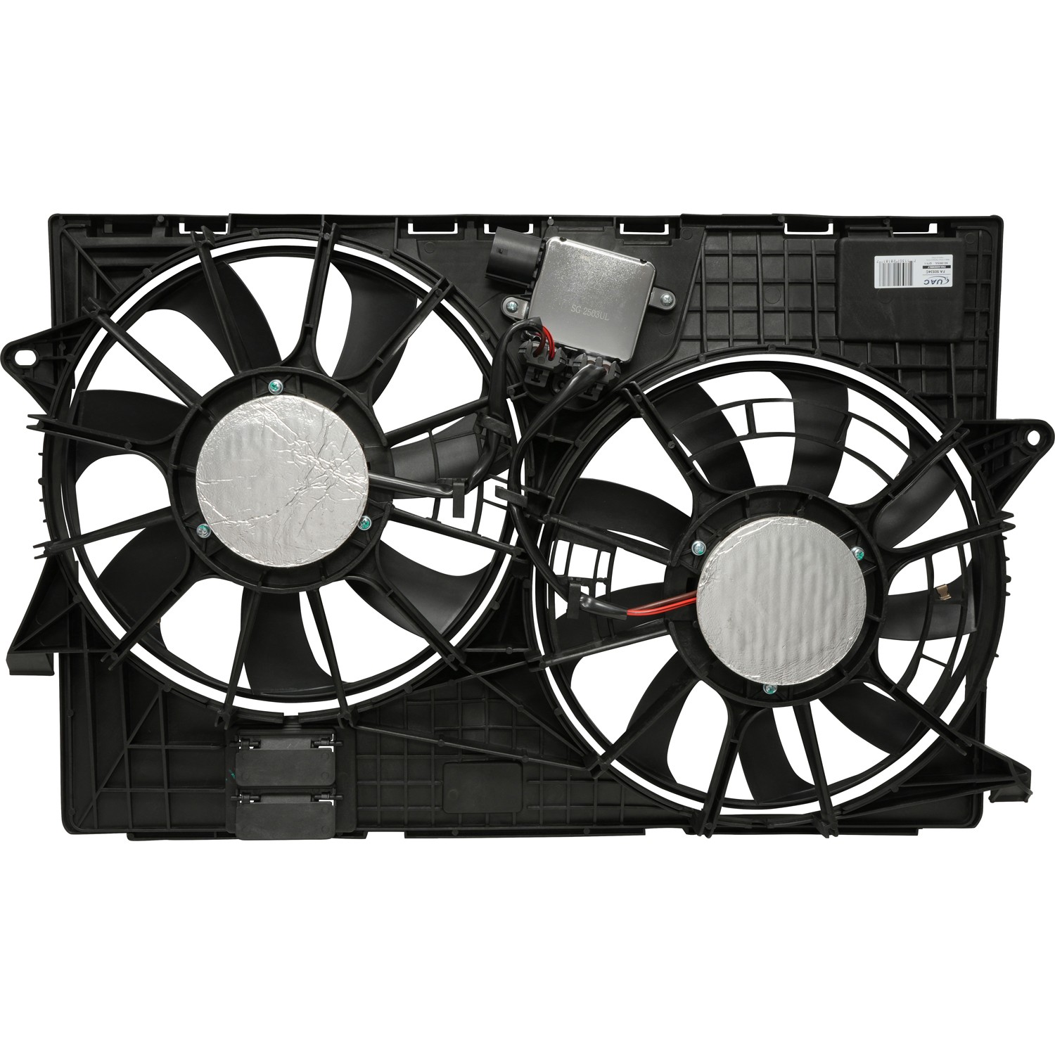 Dual Radiator and Condenser Fan Assembly