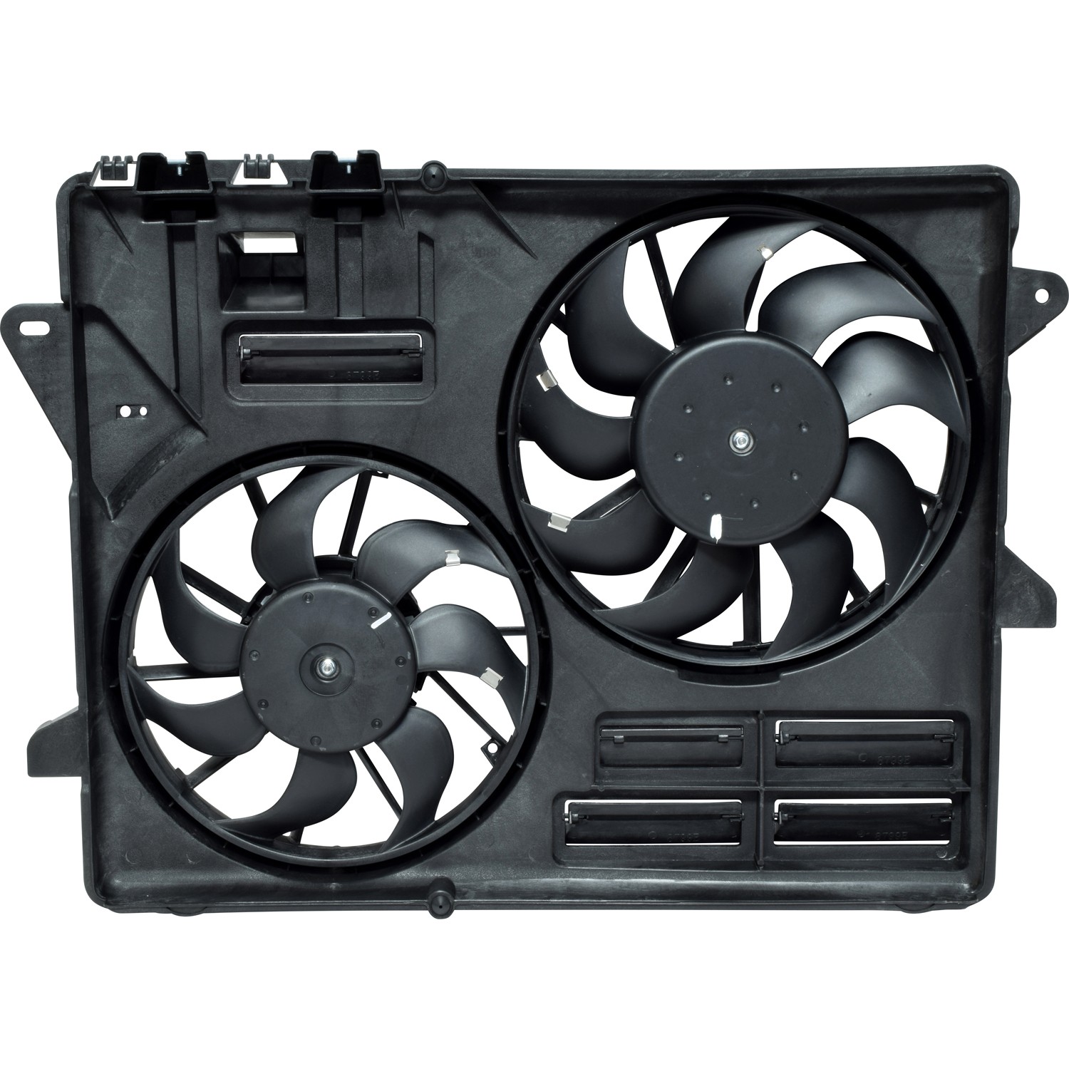 Dual Radiator and Condenser Fan Assembly