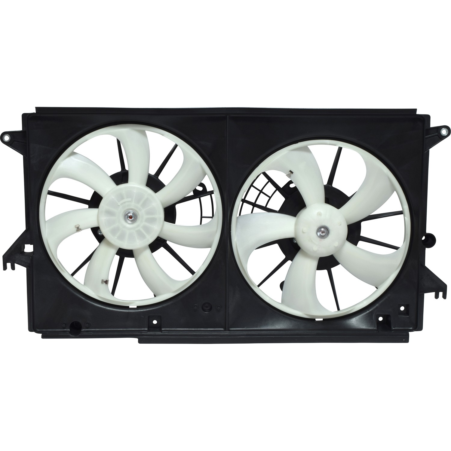 Dual Radiator and Condenser Fan Assembly