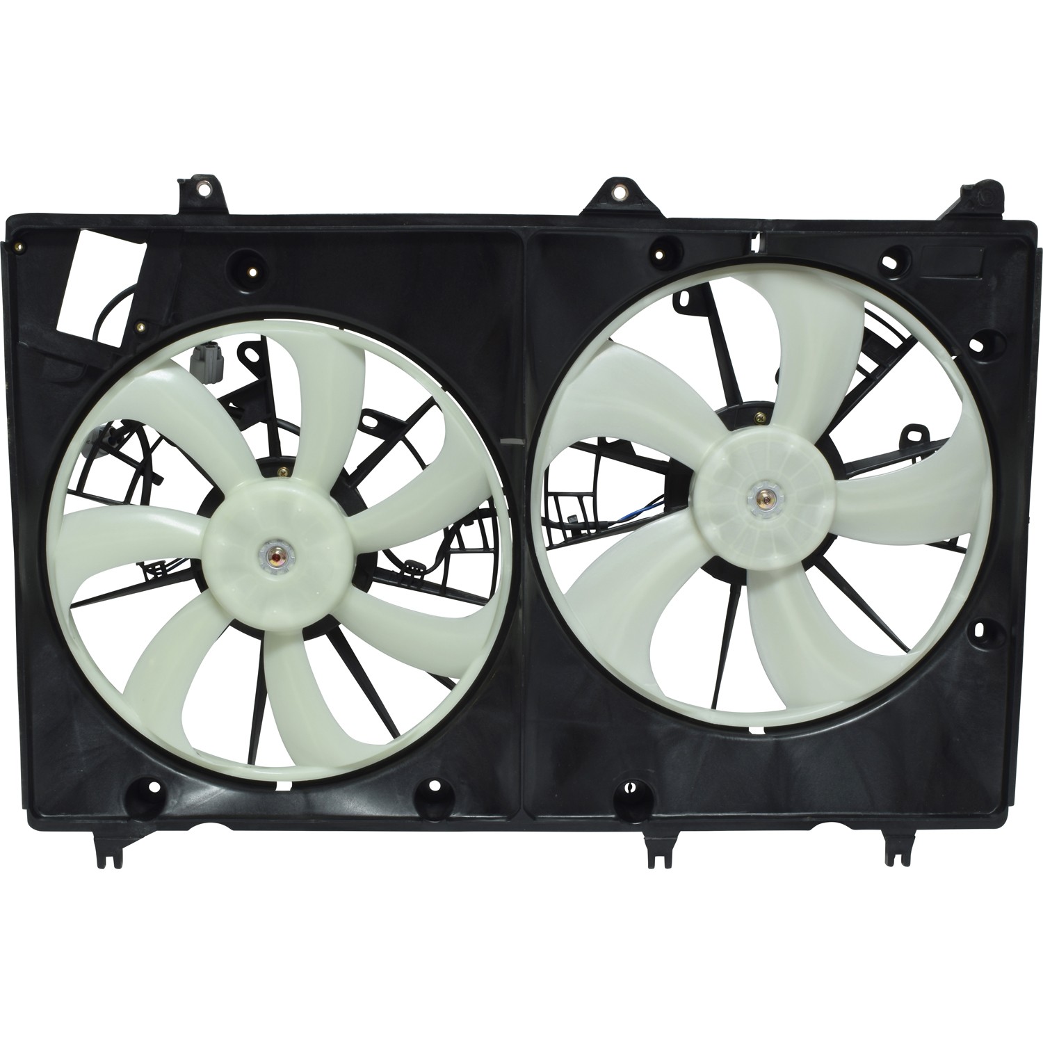 Dual Radiator and Condenser Fan Assembly