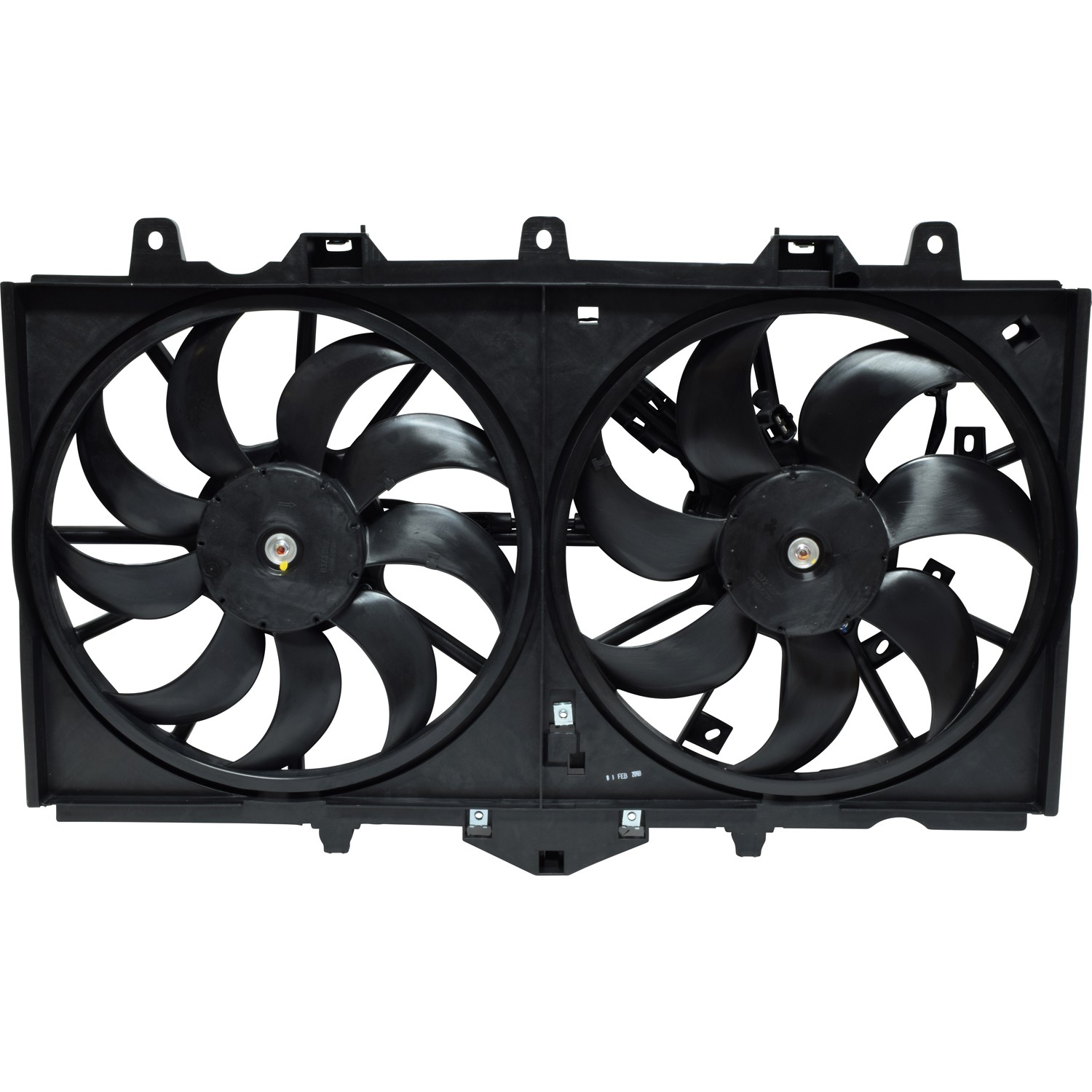Dual Radiator and Condenser Fan Assembly