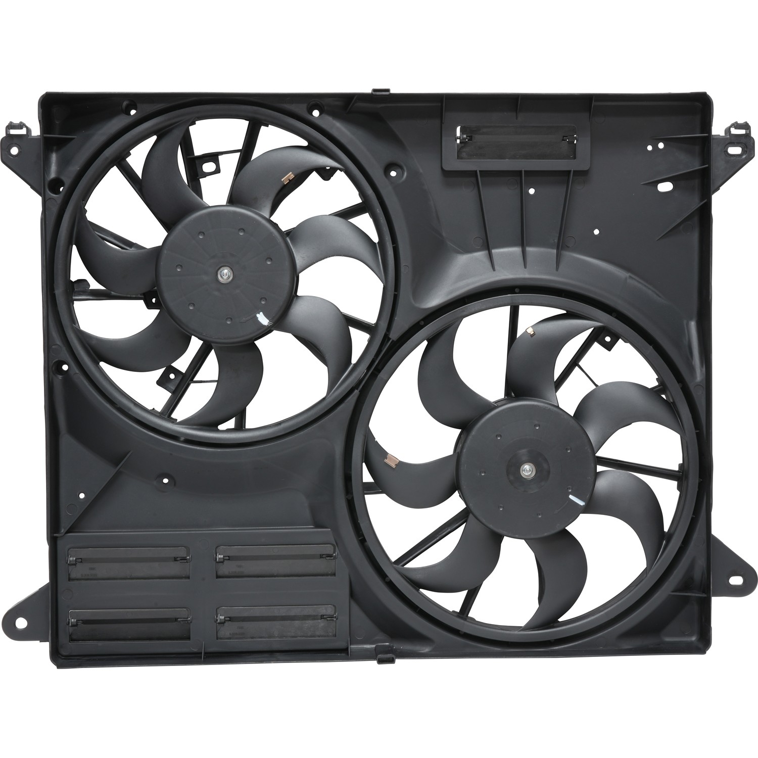 Dual Radiator and Condenser Fan Assembly