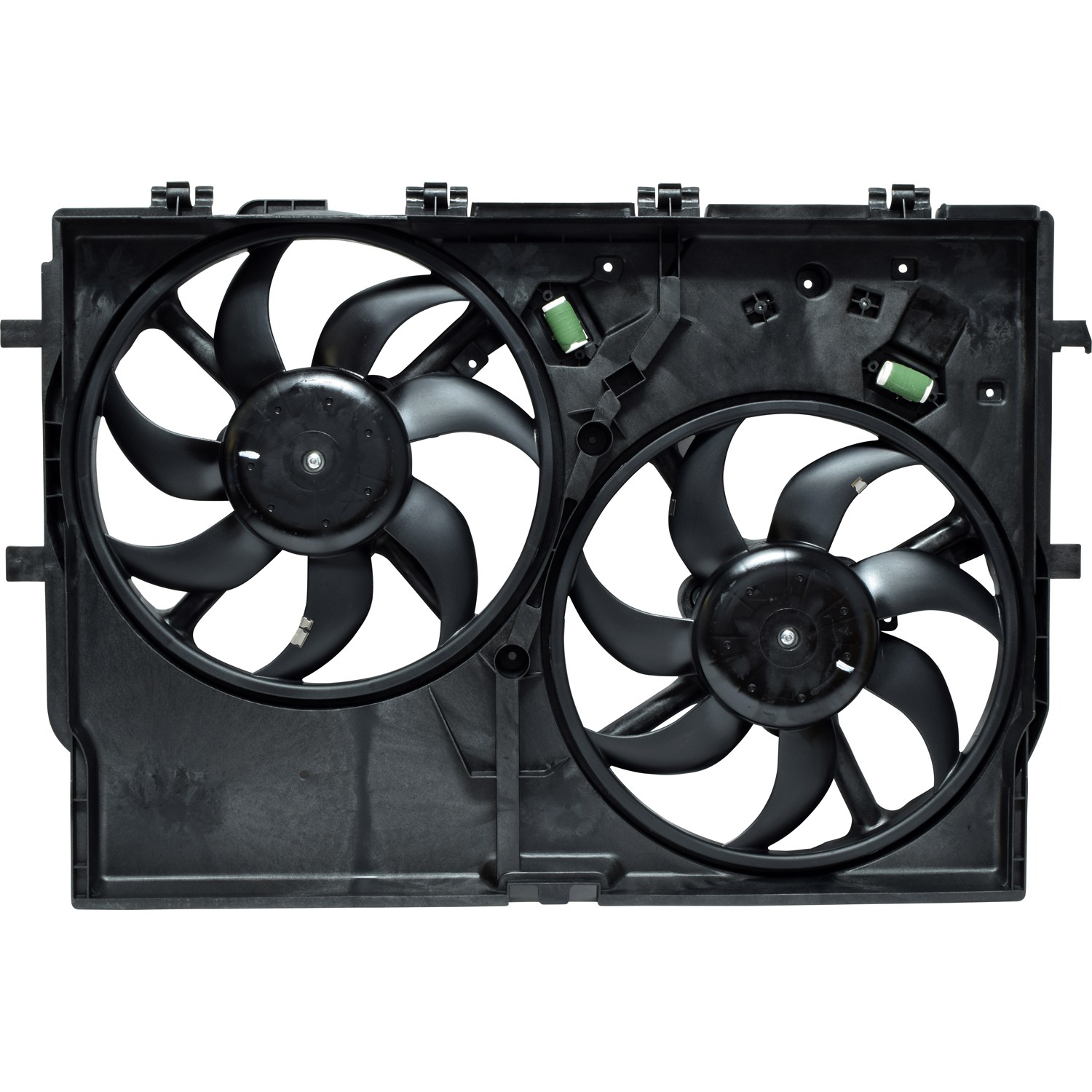 Dual Radiator and Condenser Fan Assembly