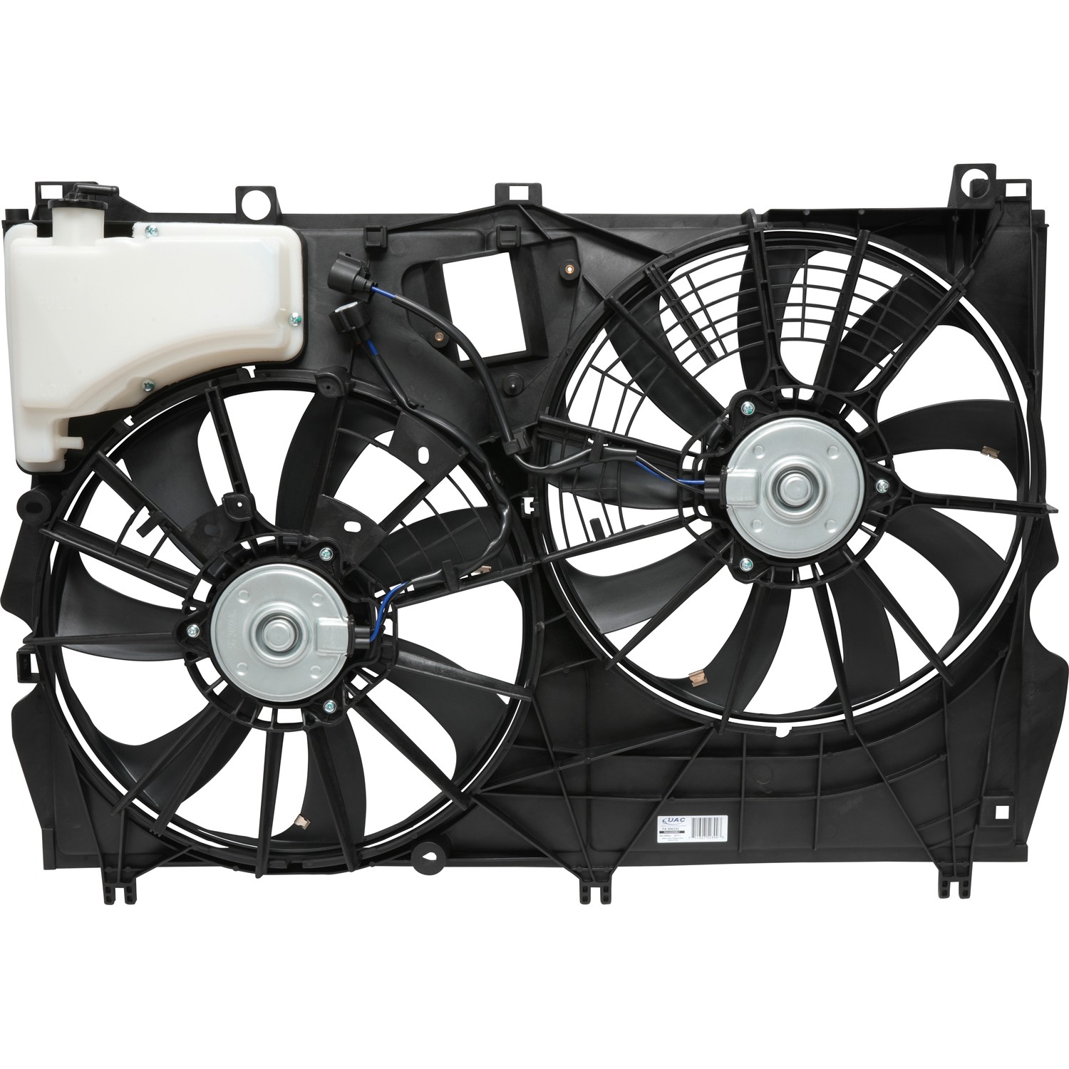 Dual Radiator and Condenser Fan Assembly