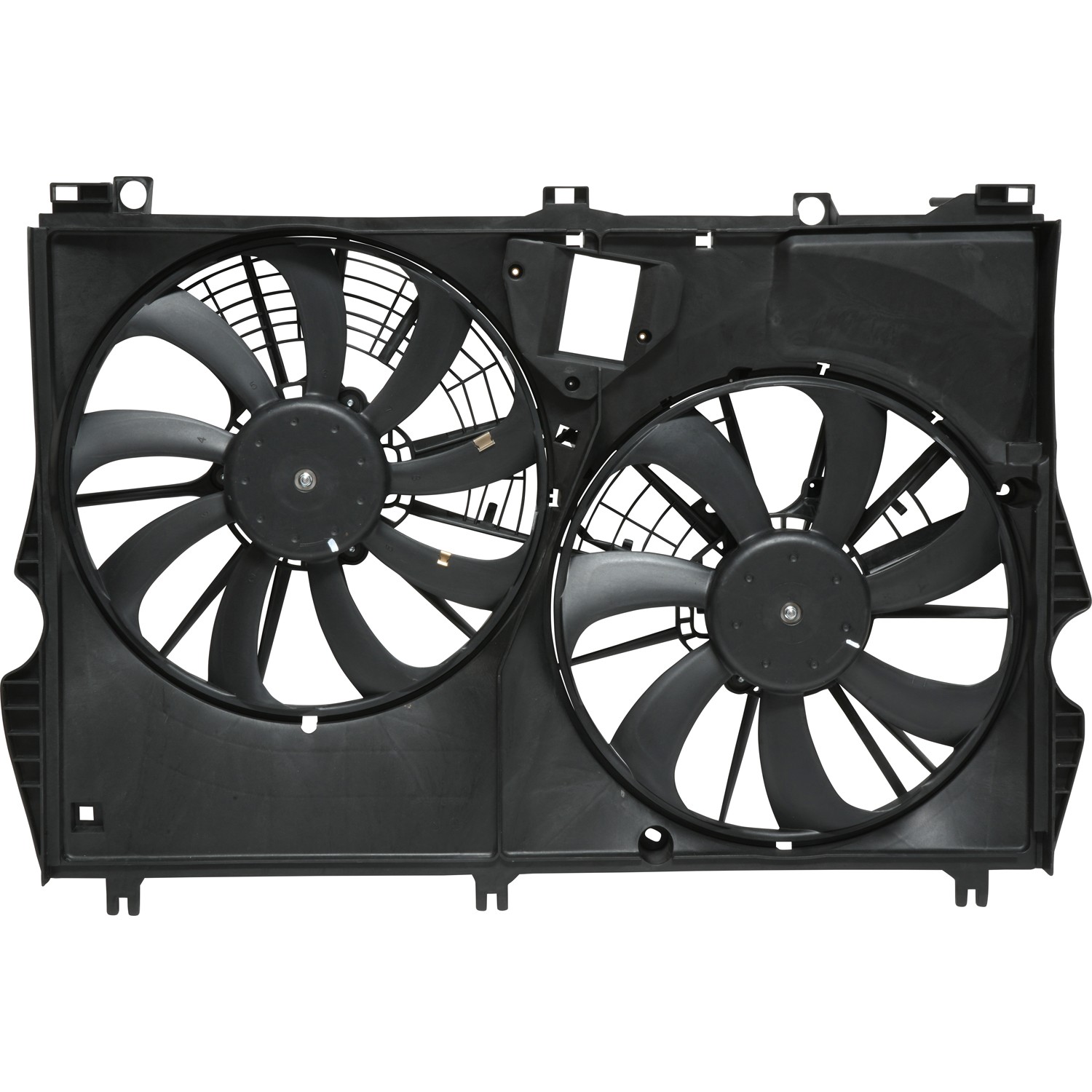 Dual Radiator and Condenser Fan Assembly
