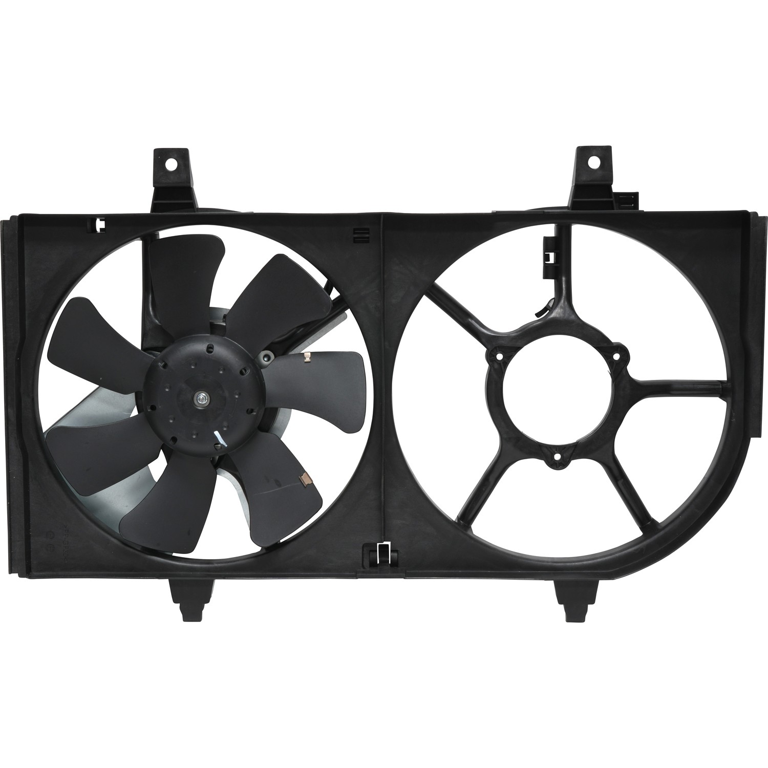 Dual Radiator and Condenser Fan Assembly