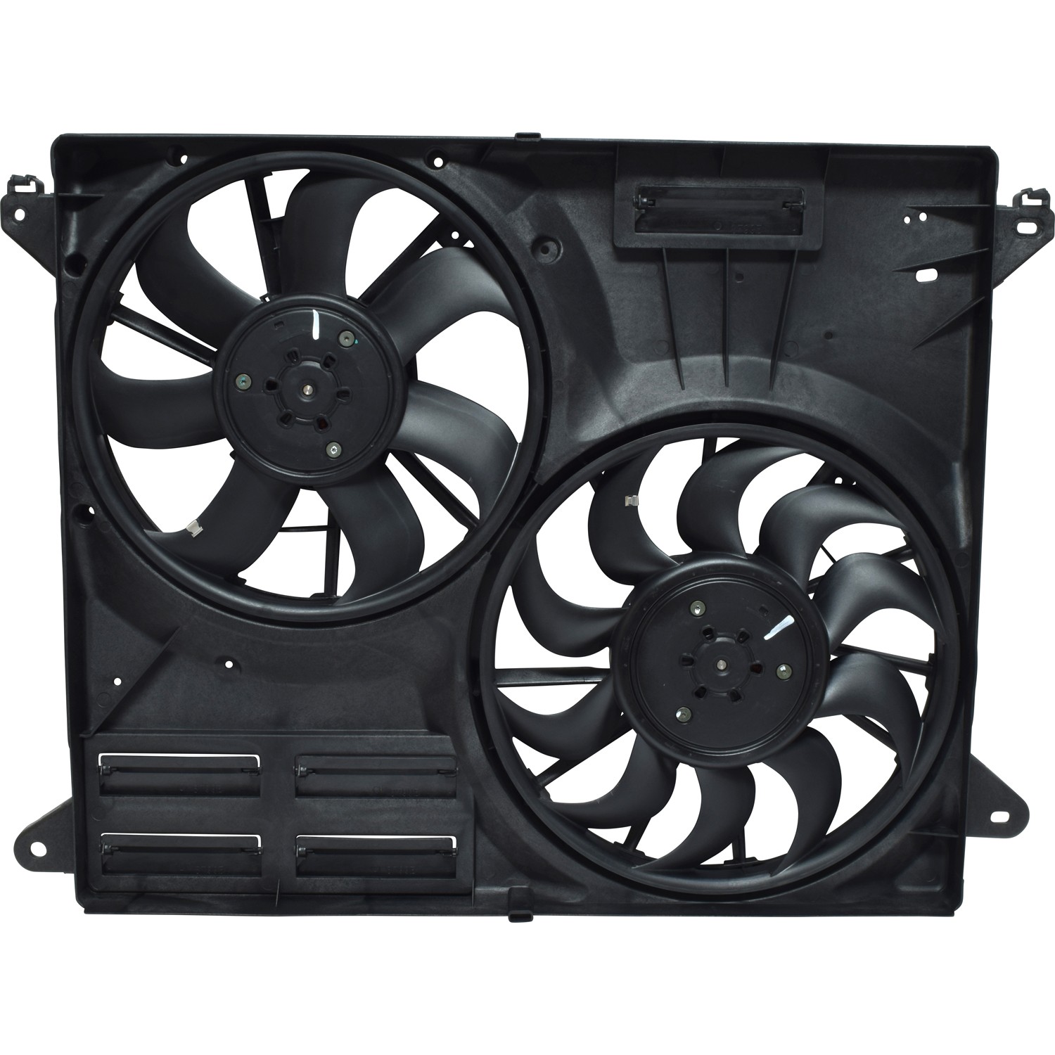Dual Radiator and Condenser Fan Assembly