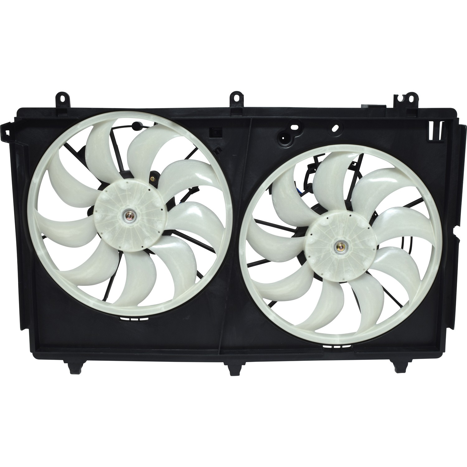 Dual Radiator and Condenser Fan Assembly