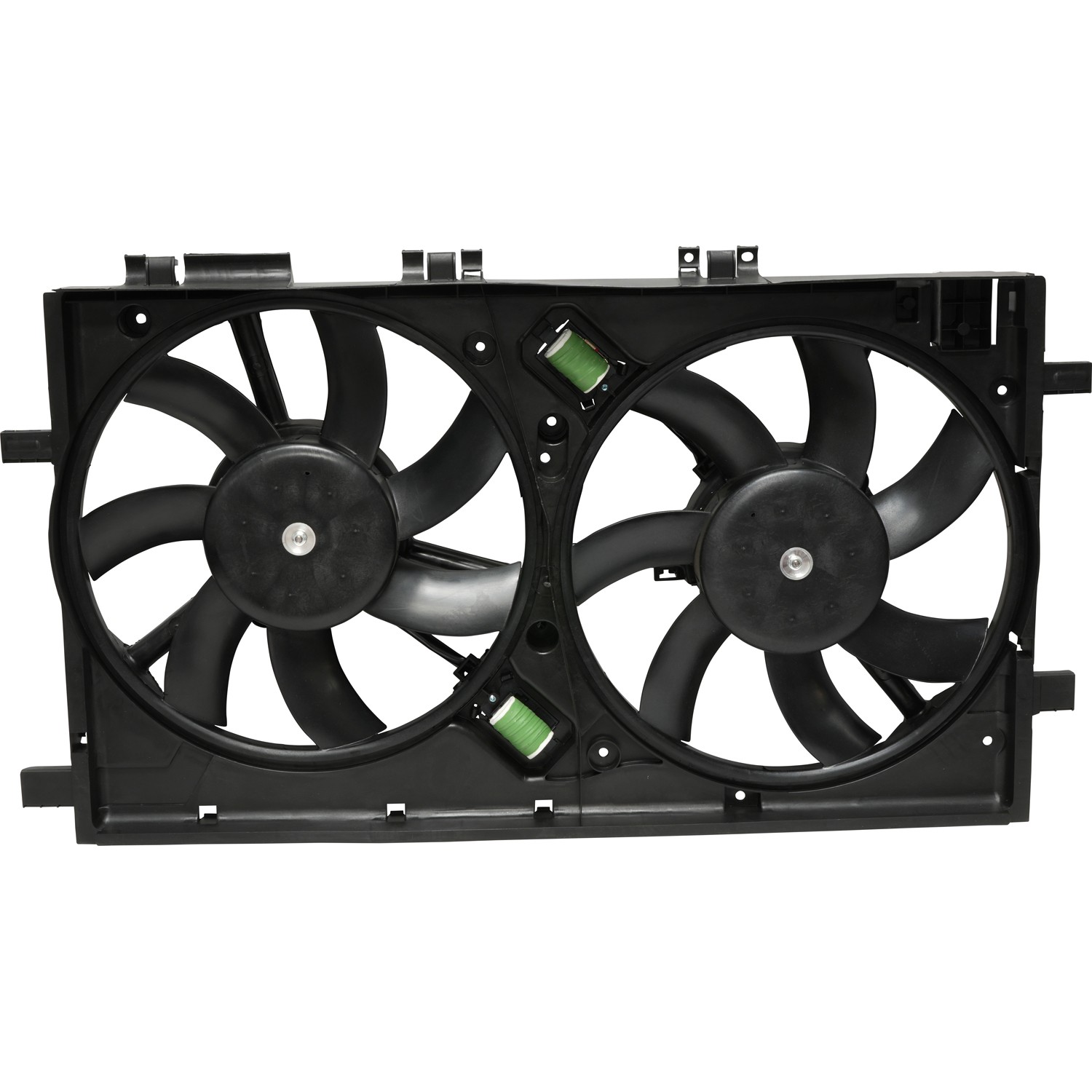 Dual Radiator and Condenser Fan Assembly